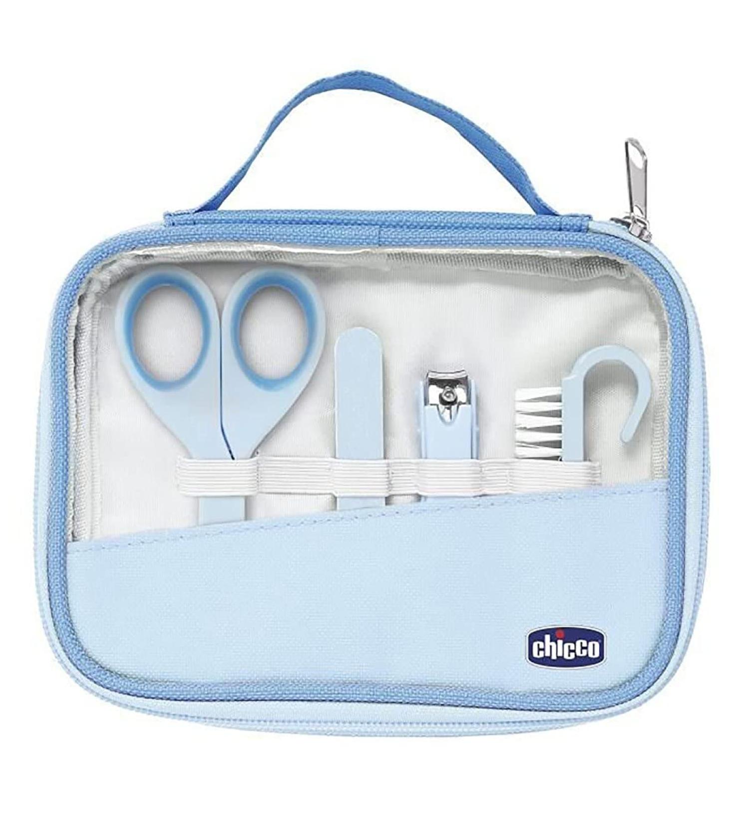 Chicco Happy Hands My First Manicure Set - Blue, Suitable from Birth, One Size - Buy Online on GoSupps.com