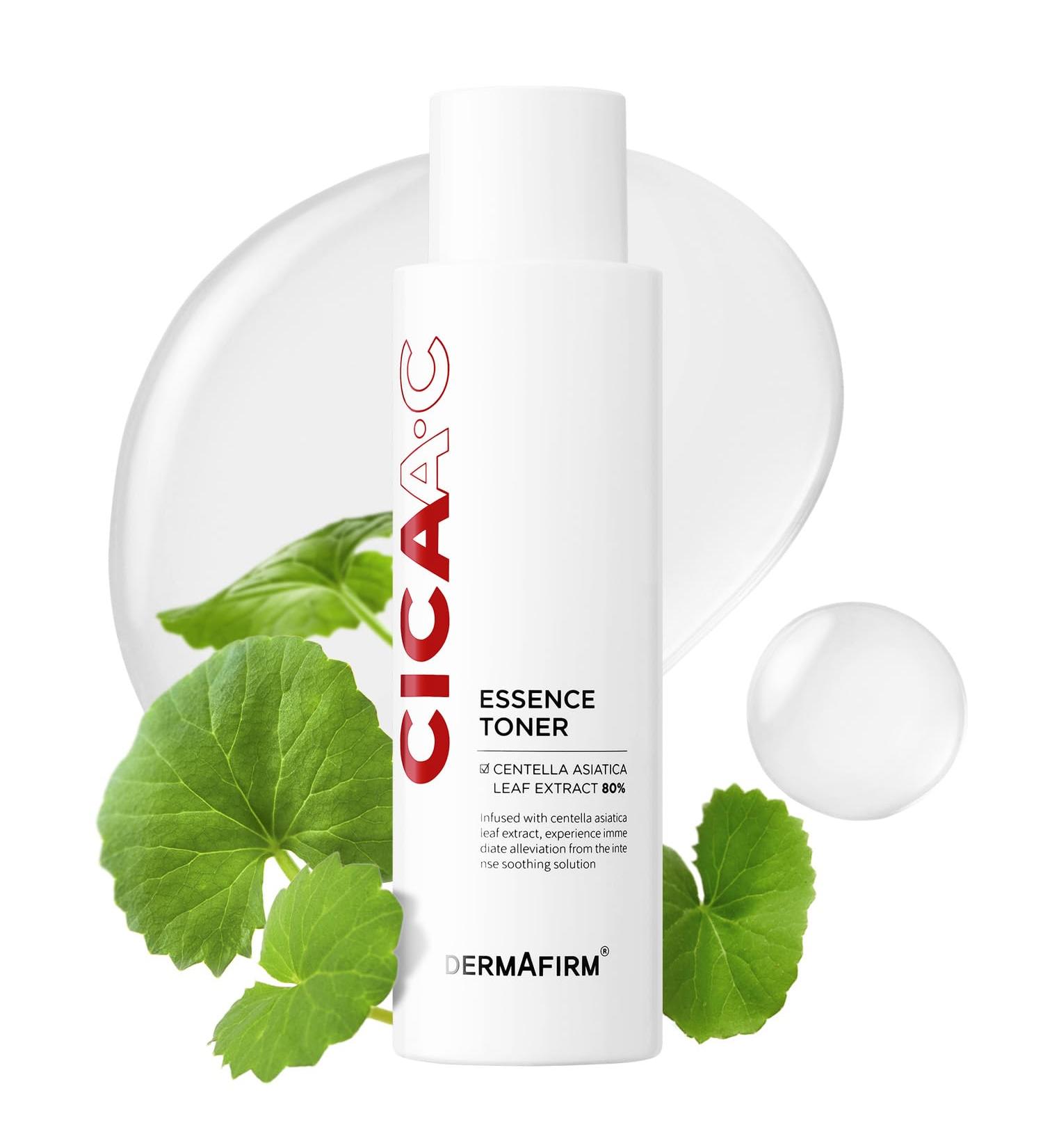 DERMAFIRM CICA AC Essence Toner 5.07 fl oz- Exfoliating with AHA BHA & Salicylic Acid Centella Asiatica Soothing for Sensitive Oily & Dry Skin Korean Toner for Acne - Buy Online on GoSupps.com
