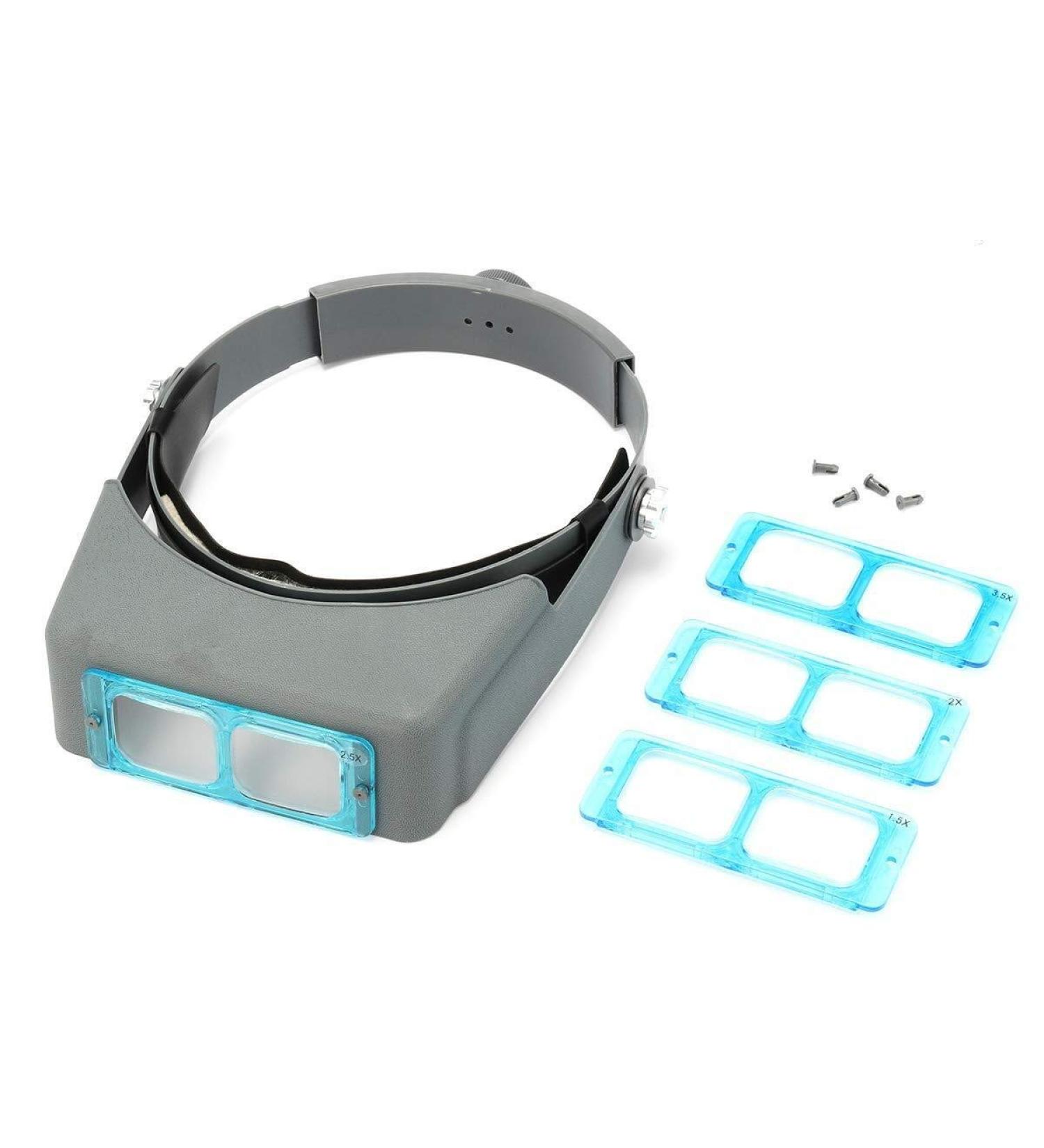 4 Lens Headband Wearing Magnifier Watch Repair Reading Optivisor Eye Welding Visor Tool Made in China - Buy Online on GoSupps.com