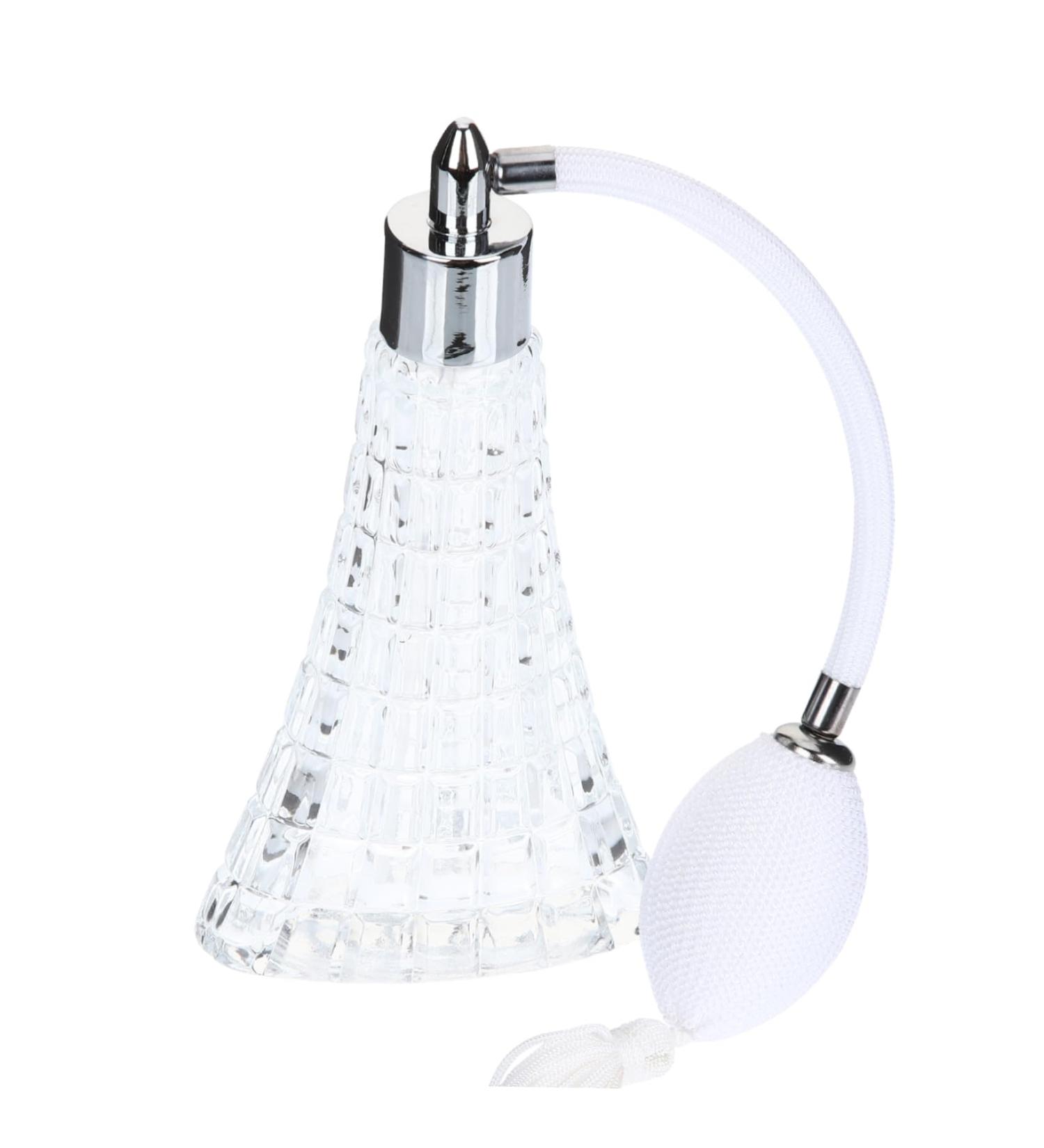 HAPINARY Perfume Bottle Refillable Perfume Spray Bottle Sprayer for Perfume Crystal Decor Retro Decor Antique Perfume Atomizers for Essential Oils Tassels Vintage White Glass Decorate - Buy Online on GoSupps.com