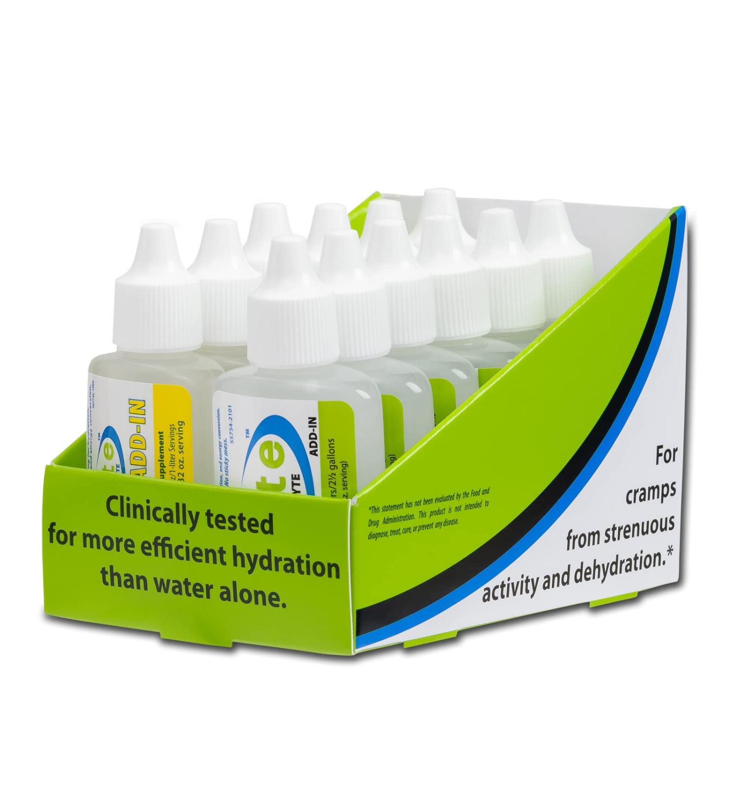 elete Electrolyte Add-in Hydration Drops | Sodium, Magnesium, Potassium & Trace Minerals | 6 Pack of Unflavored Pocket Bottles & 6 Pack of Lemon Flavored Pocket Bottles | 24.6 mL Each Lemon and Unflavored 12 Pack - Buy Online on GoSupps.com