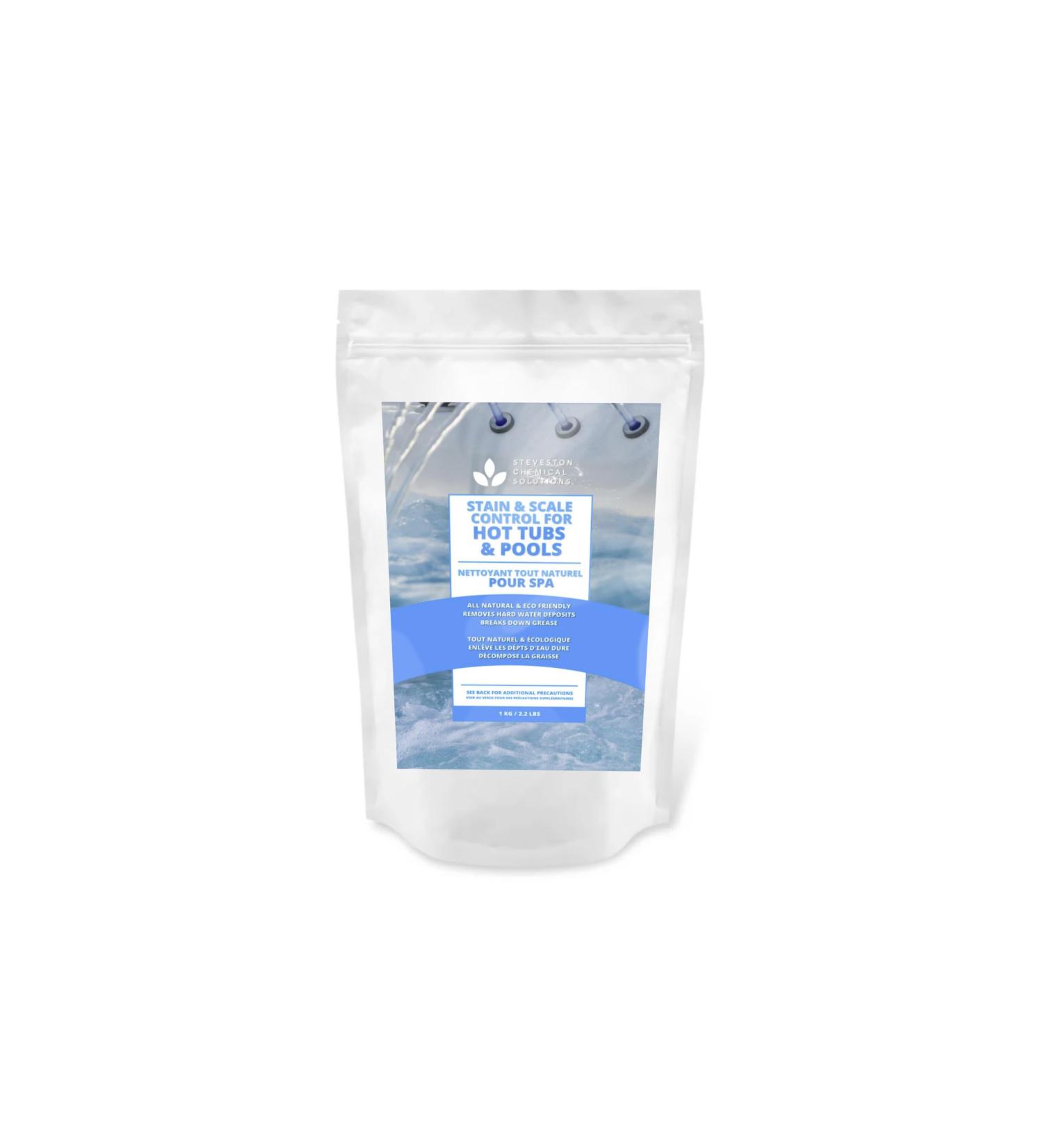 All Natural Stain & Scale Control Cleaner for Hot Tubs & Pools