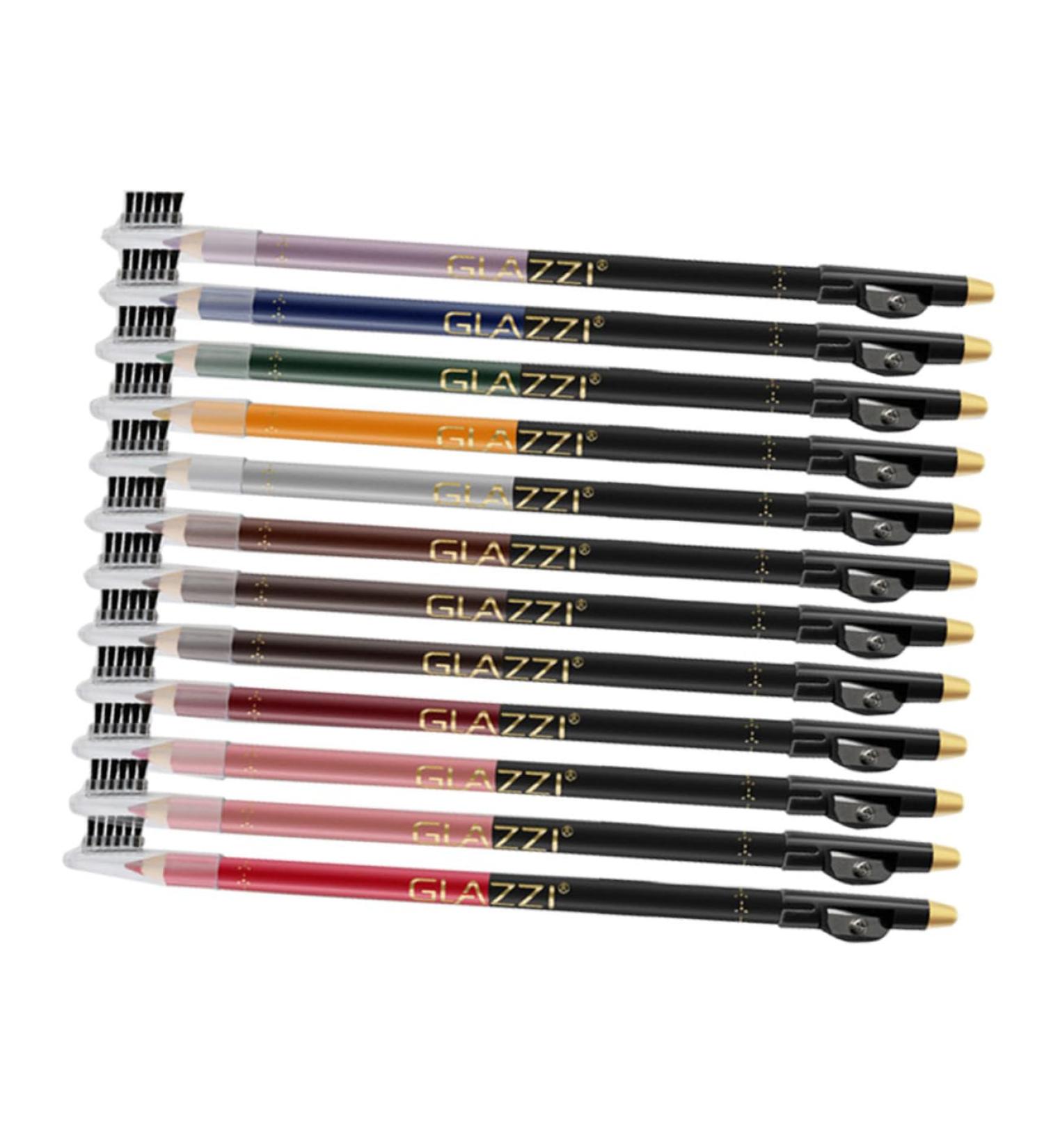 WOONEKY 12pcs Lip Liner Eyeliner Waterproof Eye Liner Pencil Lip Liner Pencil Natural Eye Makeup Pen Powder - Buy Online on GoSupps.com