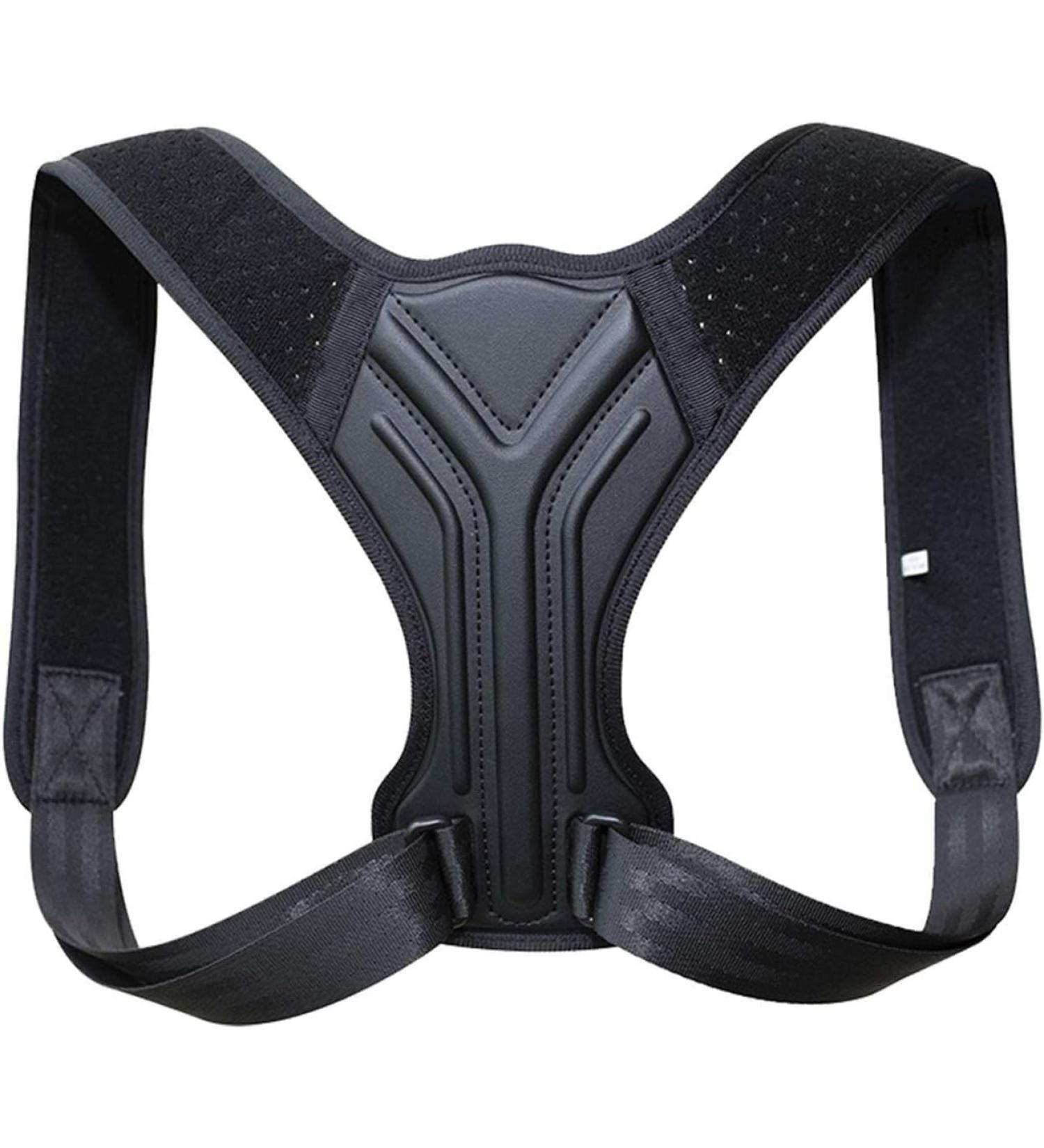 Posture Corrector Back Brace Adjustable Posture Brace for Upper Back Shoulder Back Pain Relief Trainer Spine Corset Support Violet L Violet L - Buy Online on GoSupps.com