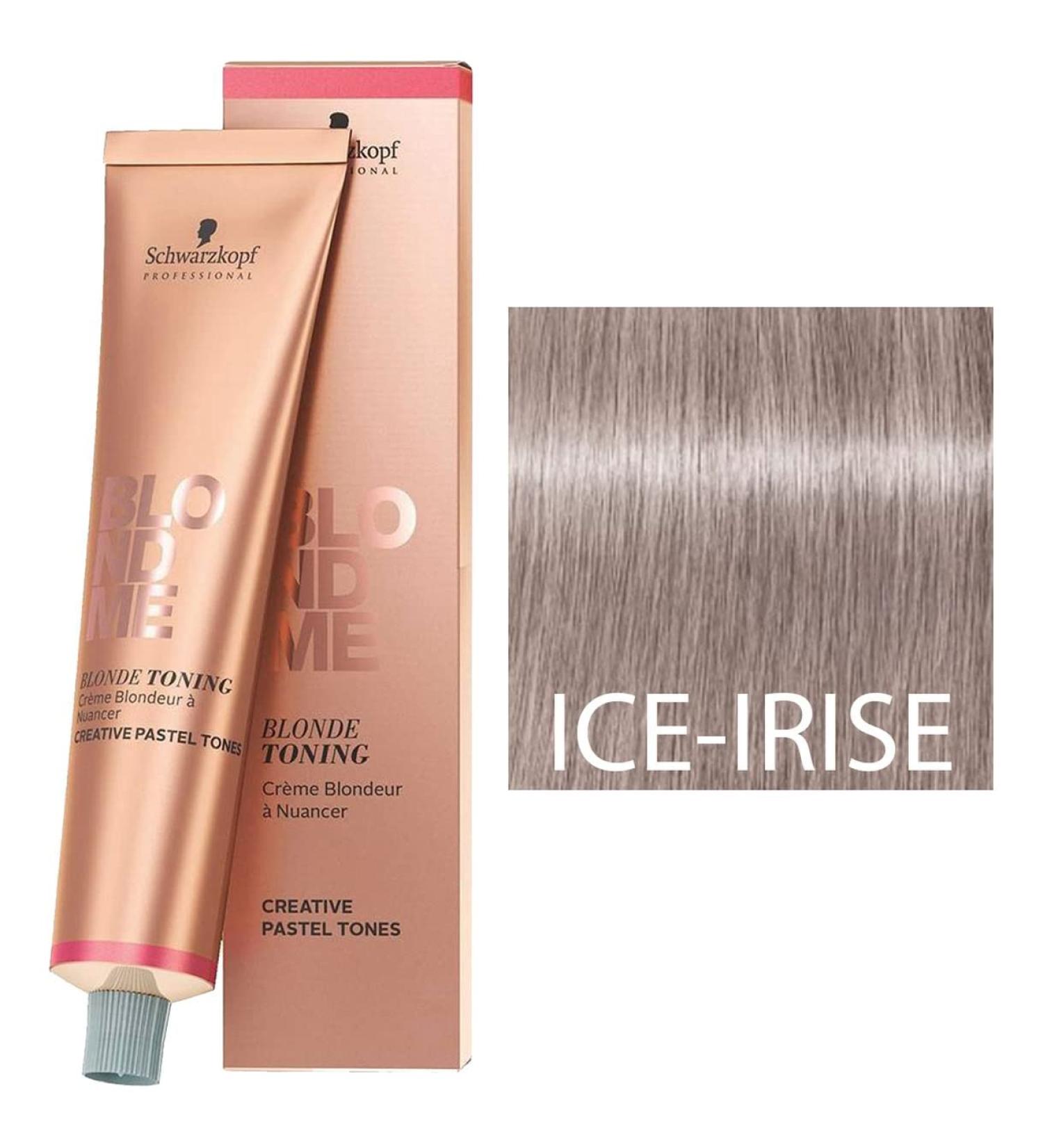 SCHWARZKOPF BLONDME Blonde Toning #Ice Iridescent Hair Color (60ml)