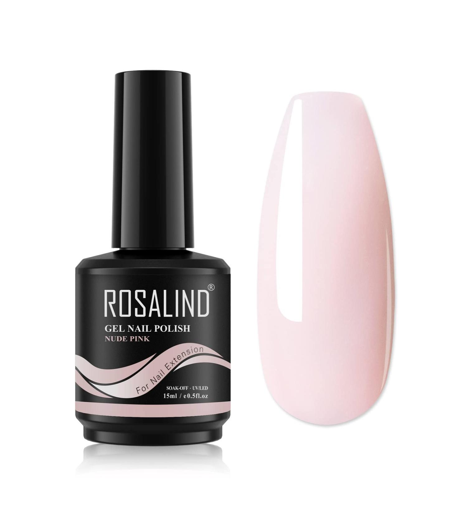 Rosalind 15ml Nude Pink Builder Gel - Strong Nail Extension & Repair Gel for UV/LED Nail Art - Buy Online on GoSupps.com