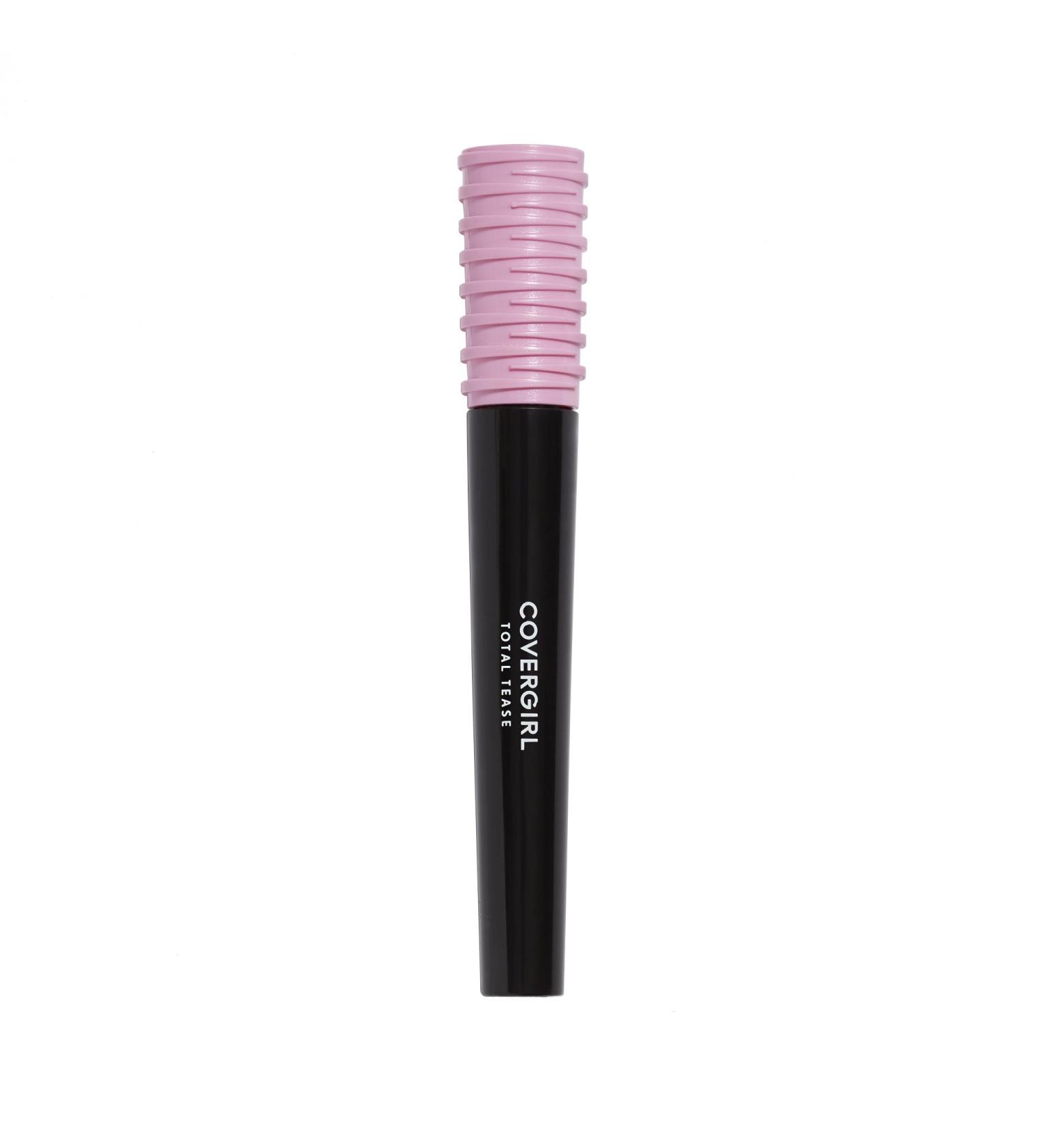 COVERGIRL Total Tease Mascara, Very Black, 0.21 oz - Long, Full, and Refined - Packaging May Vary - Buy Online on GoSupps.com