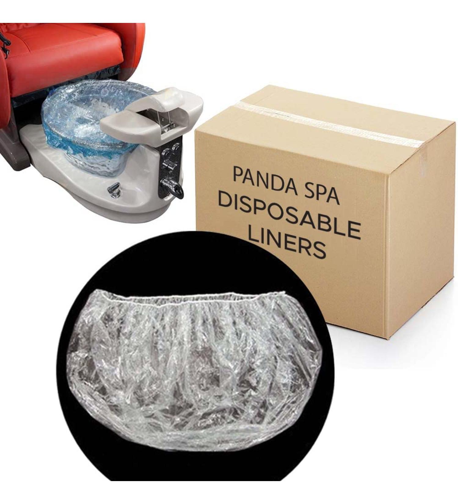 PandaSpa by Karlash Ultra Premium Spa Disposable Liners - 100pcs, One Size Fits Most Pedicure Spa - Buy Online on GoSupps.com