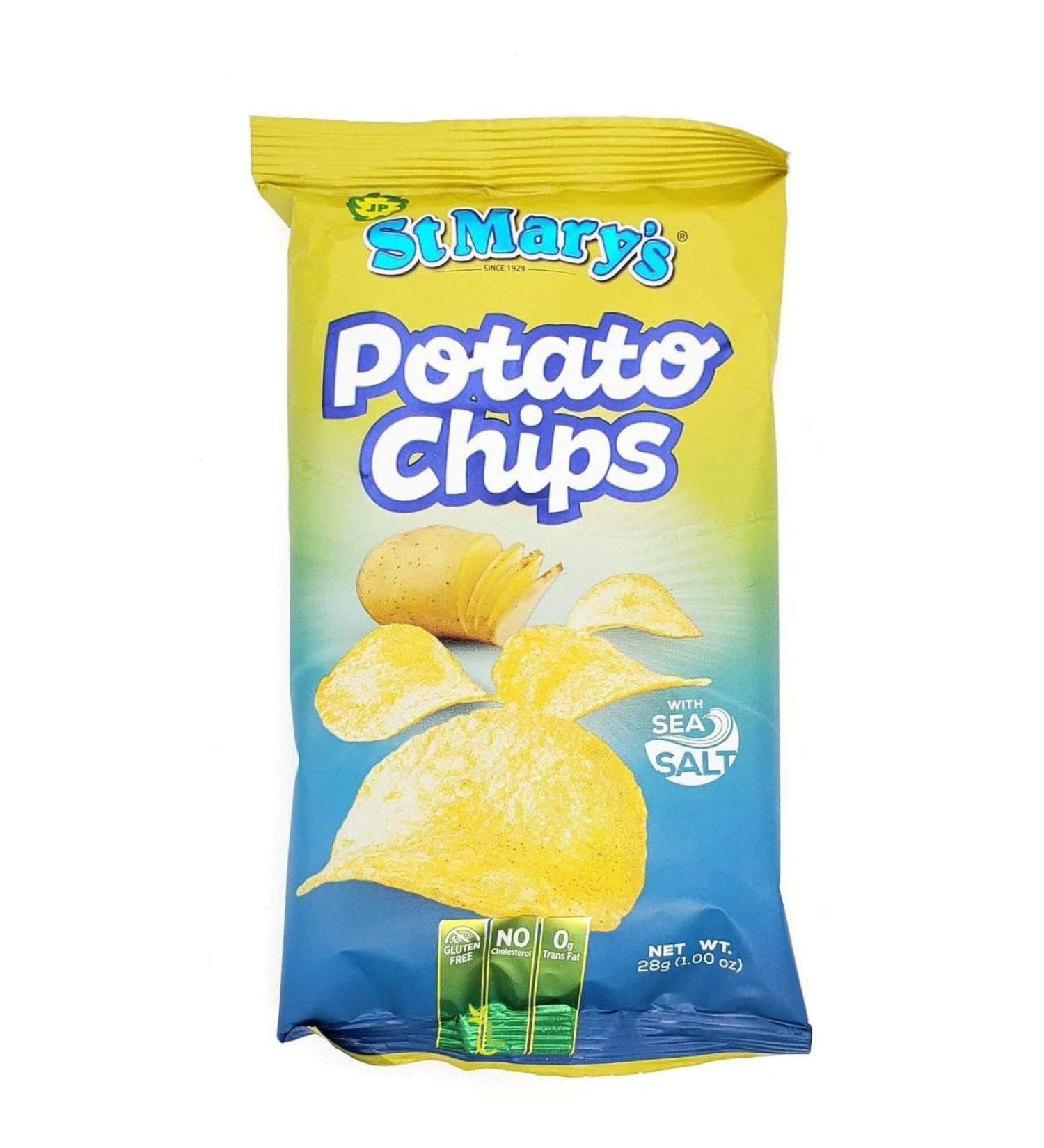 St Marys Potato Chips Sea Salt 48g-Fd