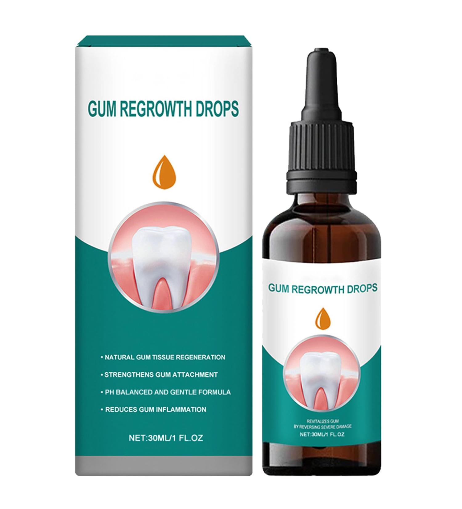 Gel R g n rant Gencives Gouttes pour Traitement Gencives Gouttes de Repousse des Gencives Gouttes de Rajeunissement des Gencives Restauration des Gencives Et Gouttes 30ml - Buy Online on GoSupps.com