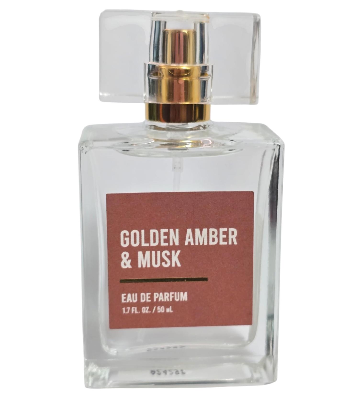 Tru Fragrance Golden Amber & Musk Eau De Parfum 1.7 Fl Oz / 50 Ml - Unboxed