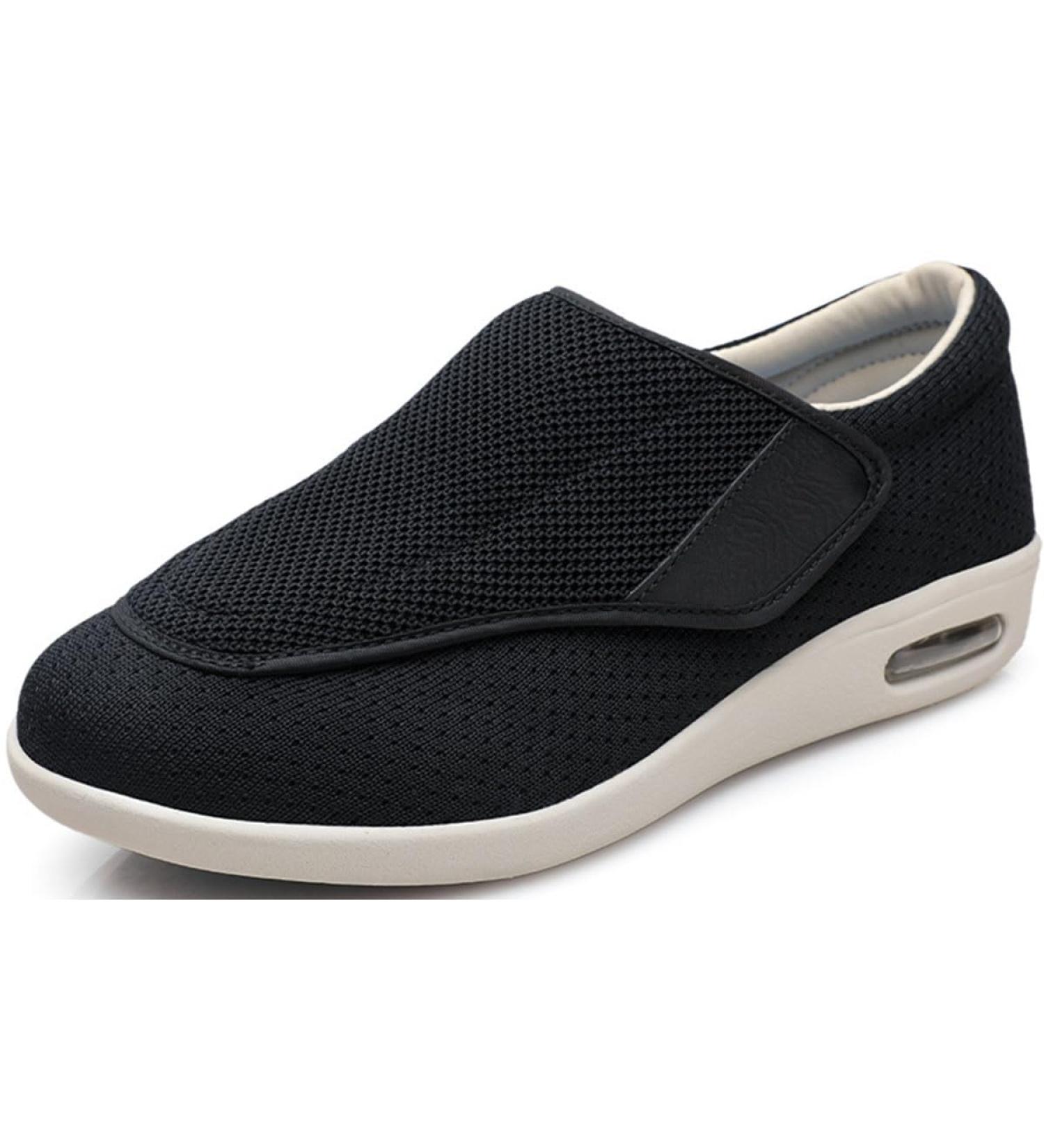 Plantar Fasciitis Shoes for Men | Adjustable Orthopedic Slippers for Diabetic & Swollen Feet Relief | Fashionable and Comfortable Walking Sneakers - Buy Online on GoSupps.com