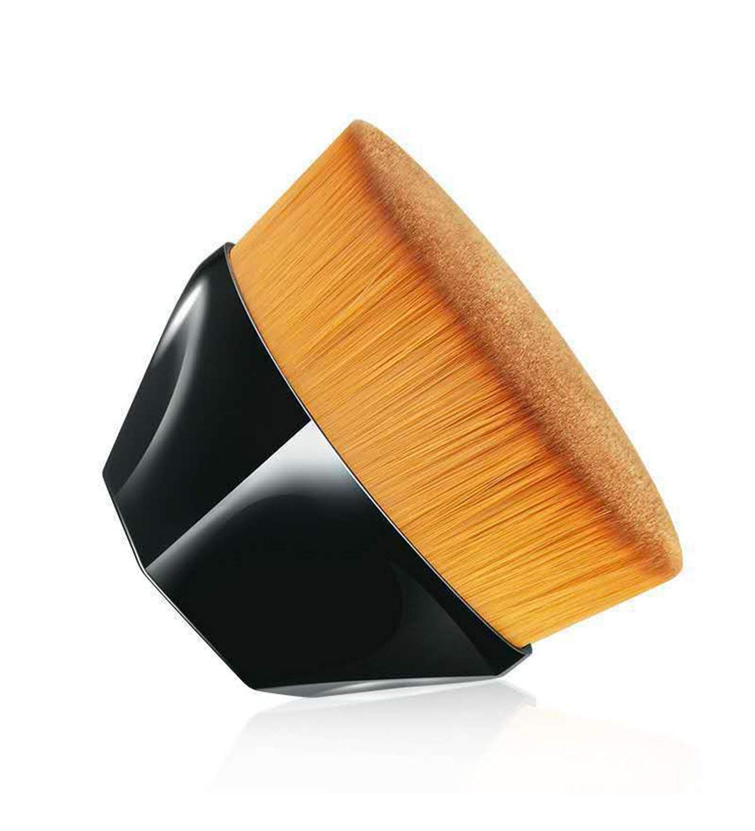 Flat Top Kabuki Brush for Flawless Makeup - Face Blush Liquid Powder & Cream | Bonus Protective Cover - International Shipping Available - Buy Online on GoSupps.com