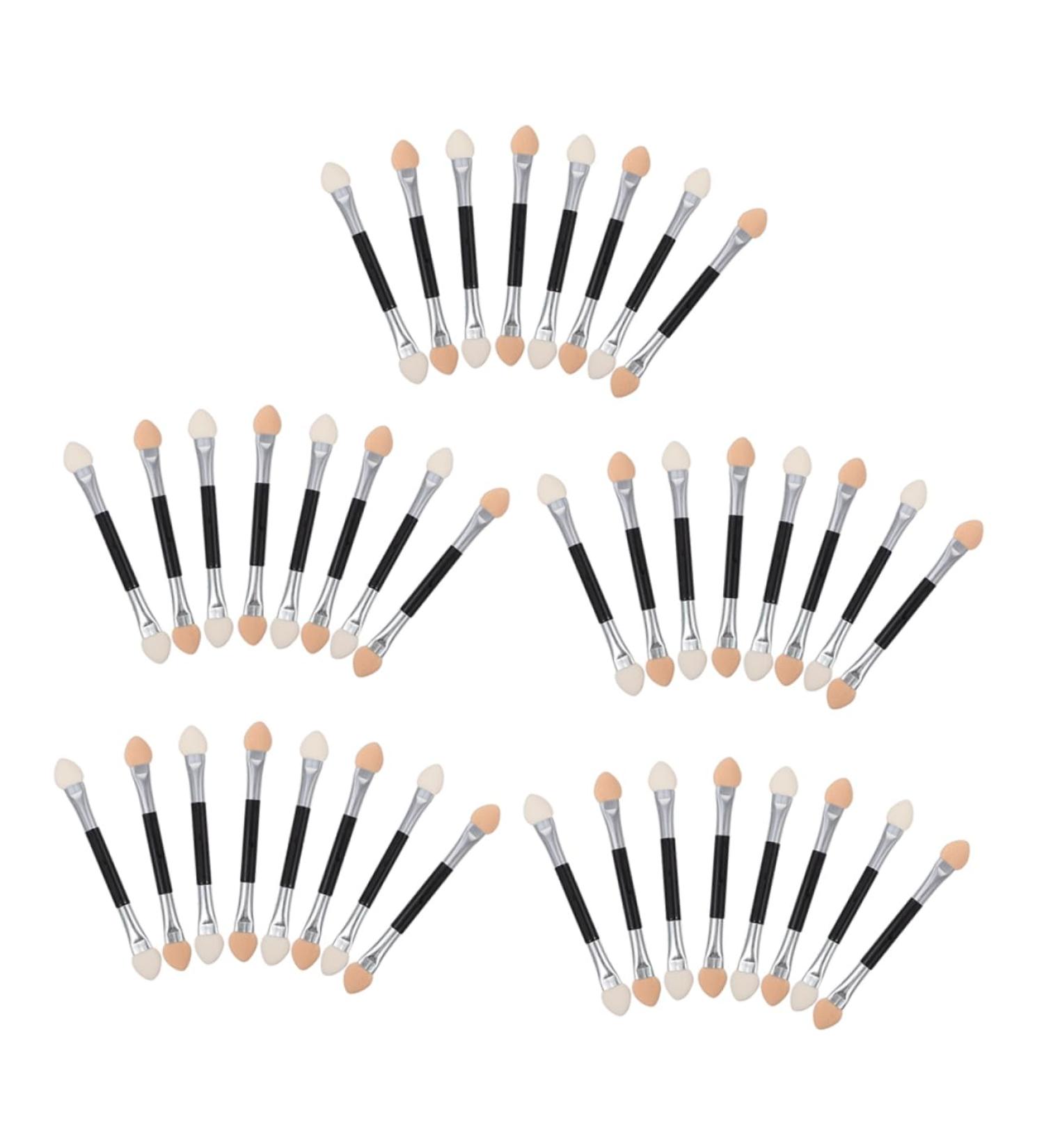 Baluue 40pcs Latex Eye Shadow Stick Eyeliner Brush Cosmetics Brush Eye Cosmetic Tools Make up Kit Sponge - Buy Online on GoSupps.com