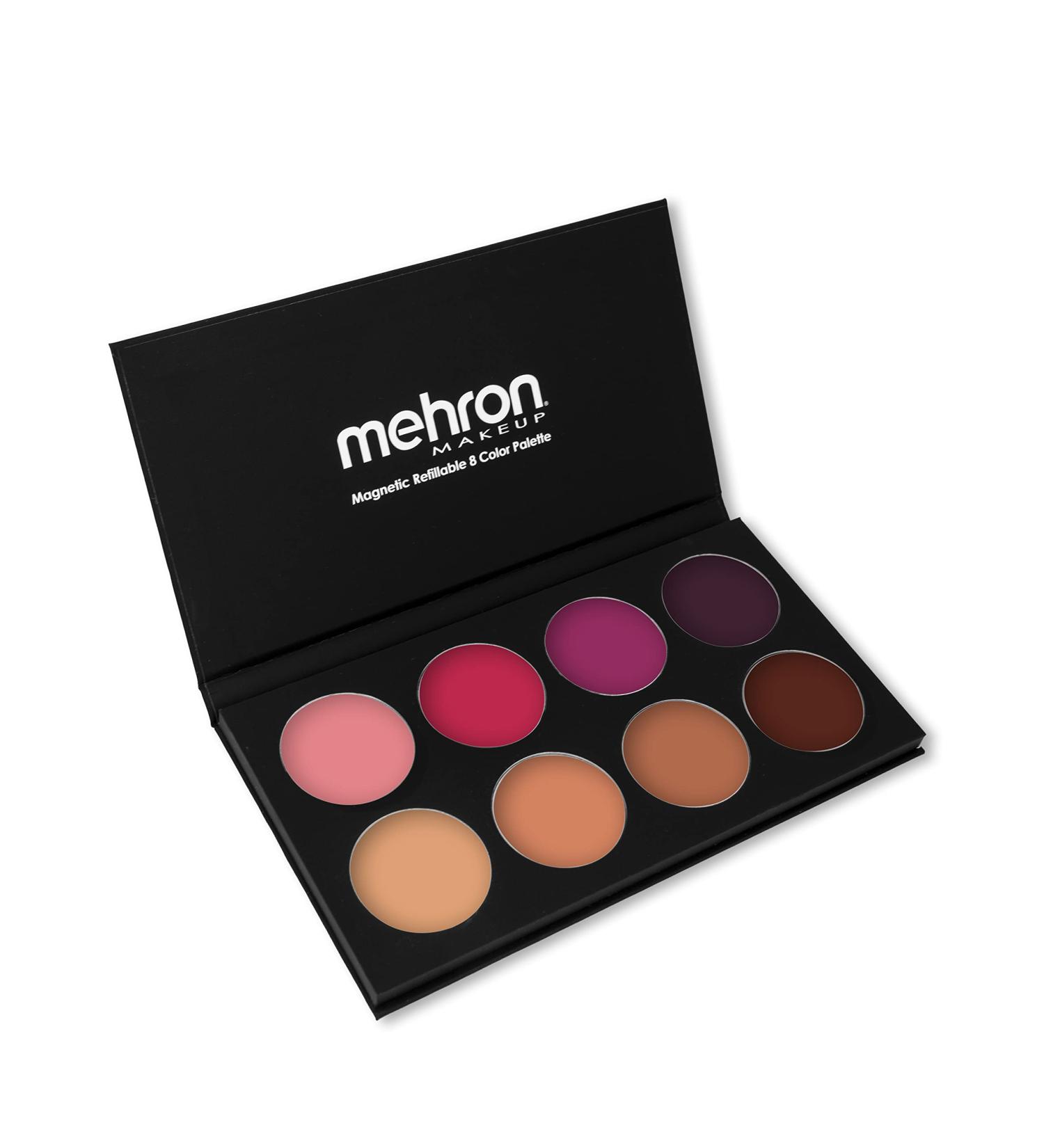 Shop Mehron Makeup Highly Pigmented Semi-Matte Lip Cream - 8 Color Palette (Sweet) | International Shipping Available - Buy Online on GoSupps.com