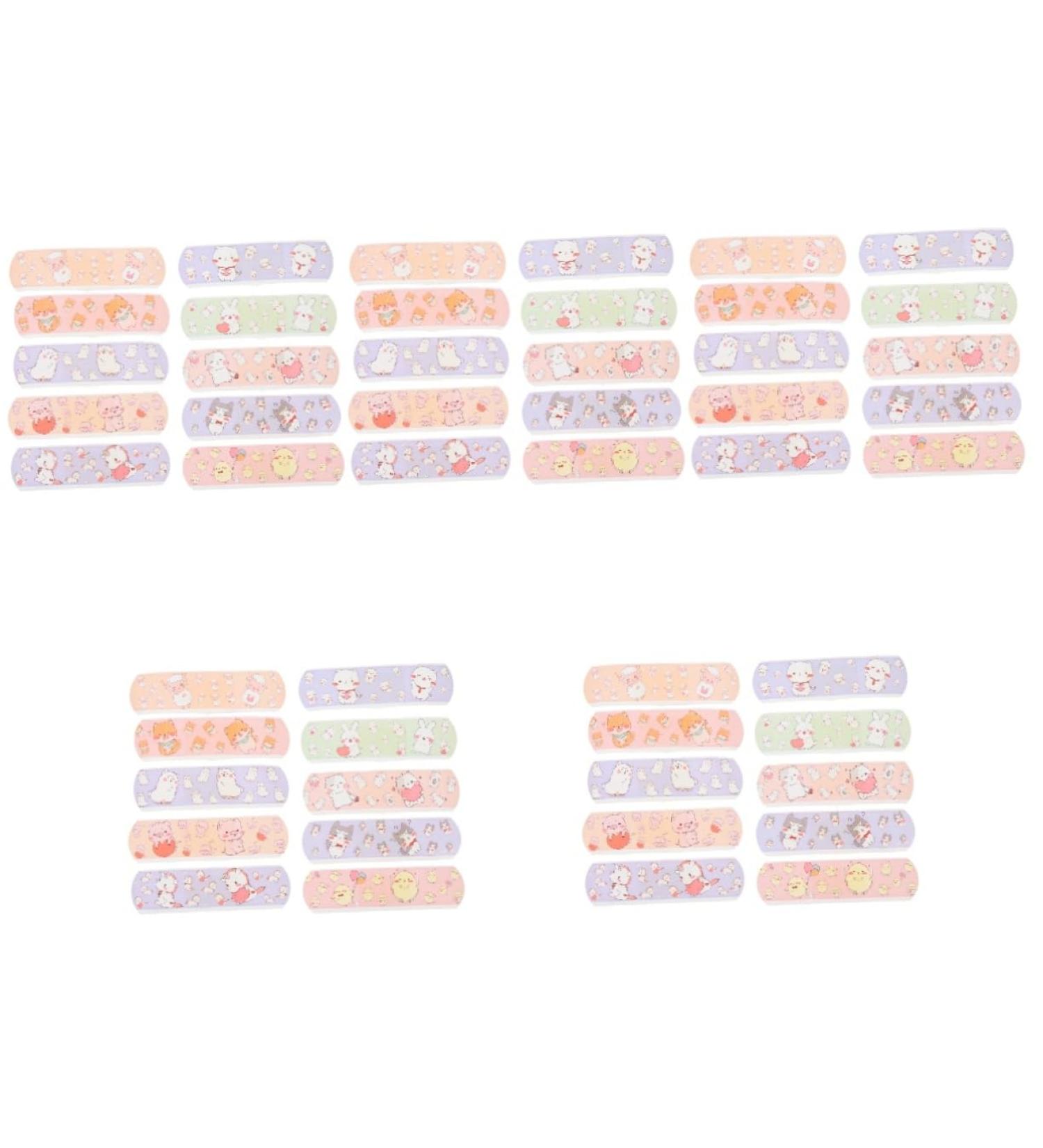 FOMIYES Cartoon Bands Mouth Tape - 5 Boxes Bulk Waterproof Adhesive Bandages for Kids - Breathable Athletic Tape & Care Stickers - Buy Online on GoSupps.com