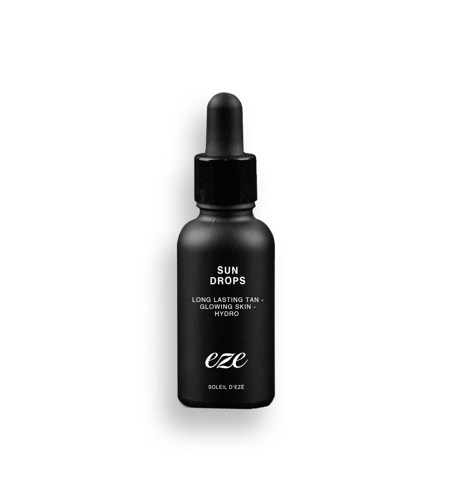 Eze Essentials Sun Drops - Self-Tanning Face Drops | 98% Natural Ingredients | Stain-Free Natural Tan - Buy Online on GoSupps.com