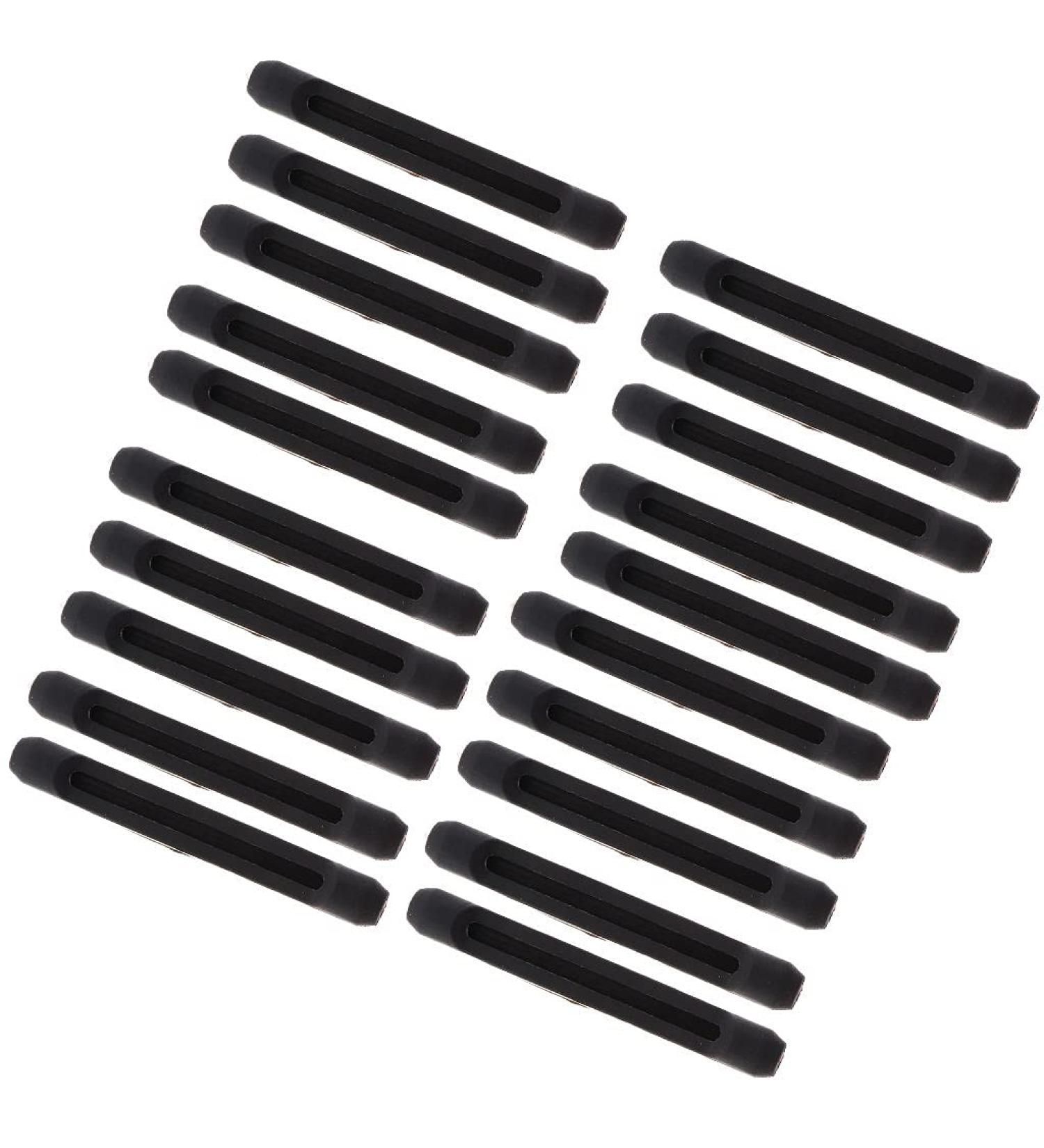 Buy 10 Pairs of Soft Silicone Anti-Slip Glasses Temple Covers - Comfortable Black Fit - International Shipping Available - Buy Online on GoSupps.com