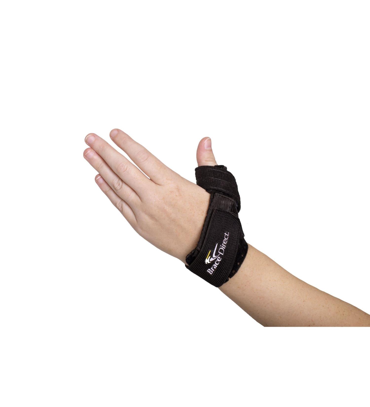 Thumb Spica Brace for Arthritis & DeQuervain's Tenosynovitis - CMC MCP Joint Support for Carpal Tunnel, Sprains, & Trigger Pain Relief - Small - Buy Online on GoSupps.com