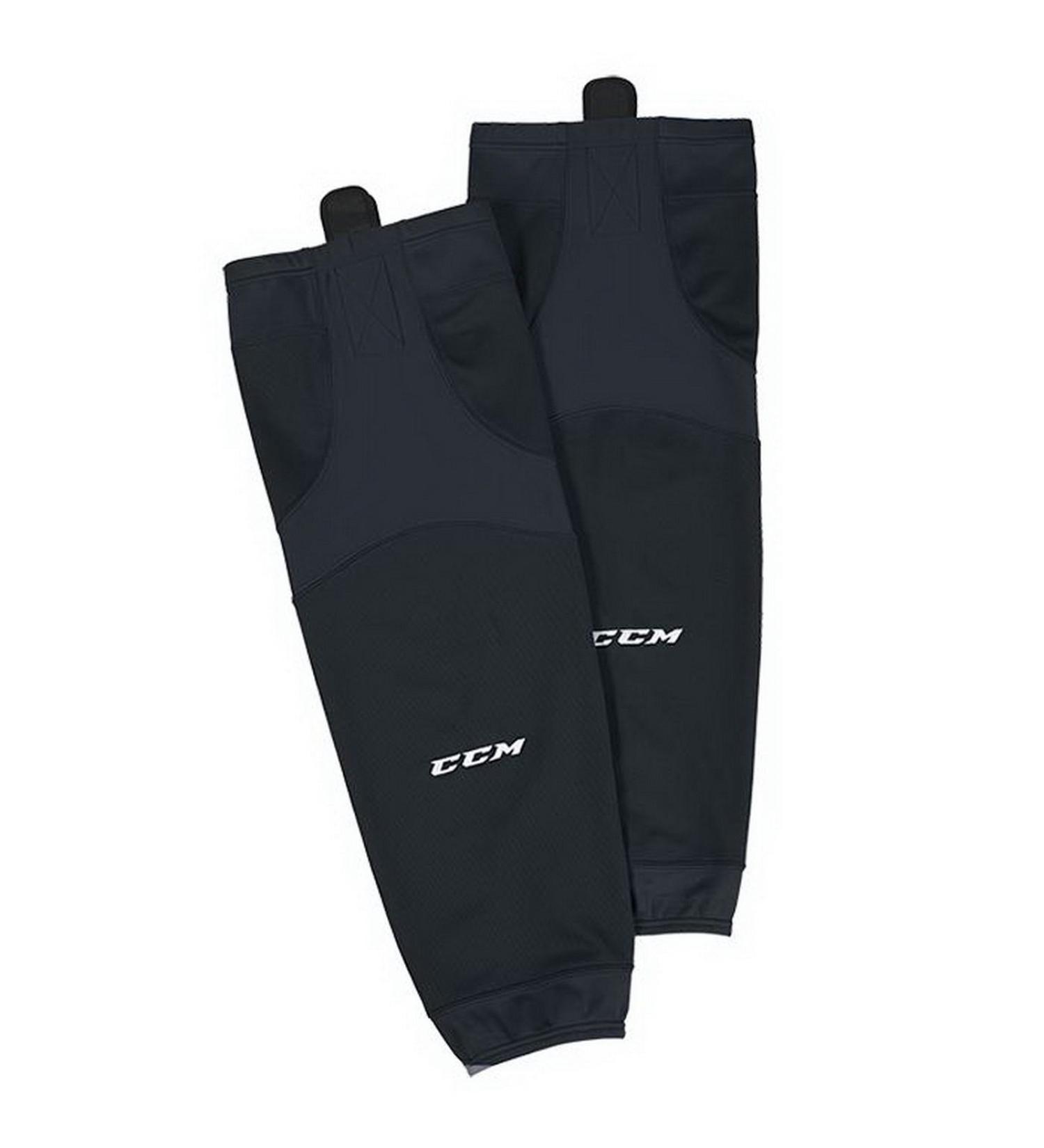 CCM SX6000 Mesh Socks - Senior Black | Premium Breathable Hockey Gear for Optimal Performance - Buy Online on GoSupps.com