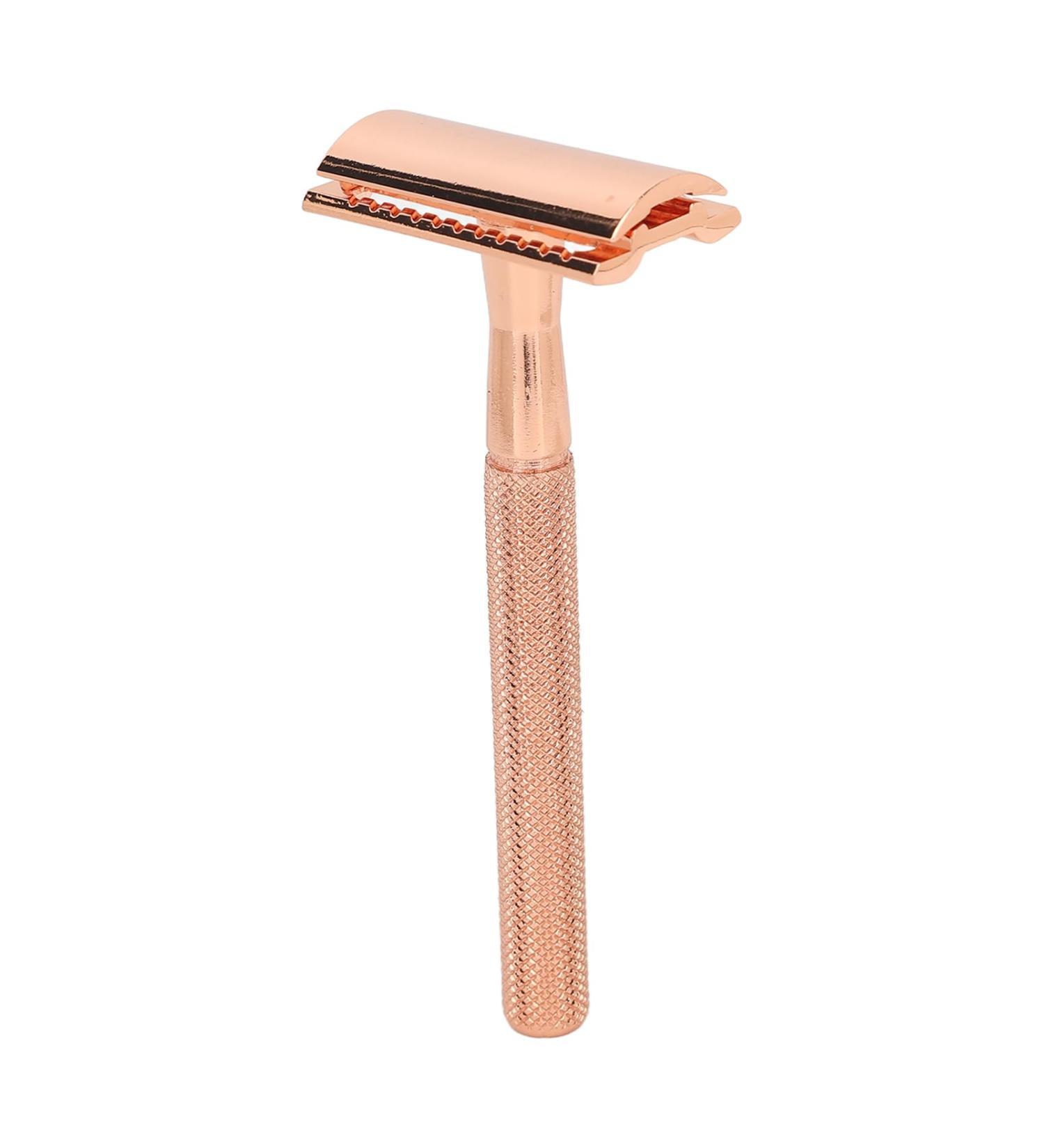 Vintage Manual Facial Barschneider - Double-Sided Metal Compact for Women - Ros Gold Portable Outdoor Care - Buy Online on GoSupps.com