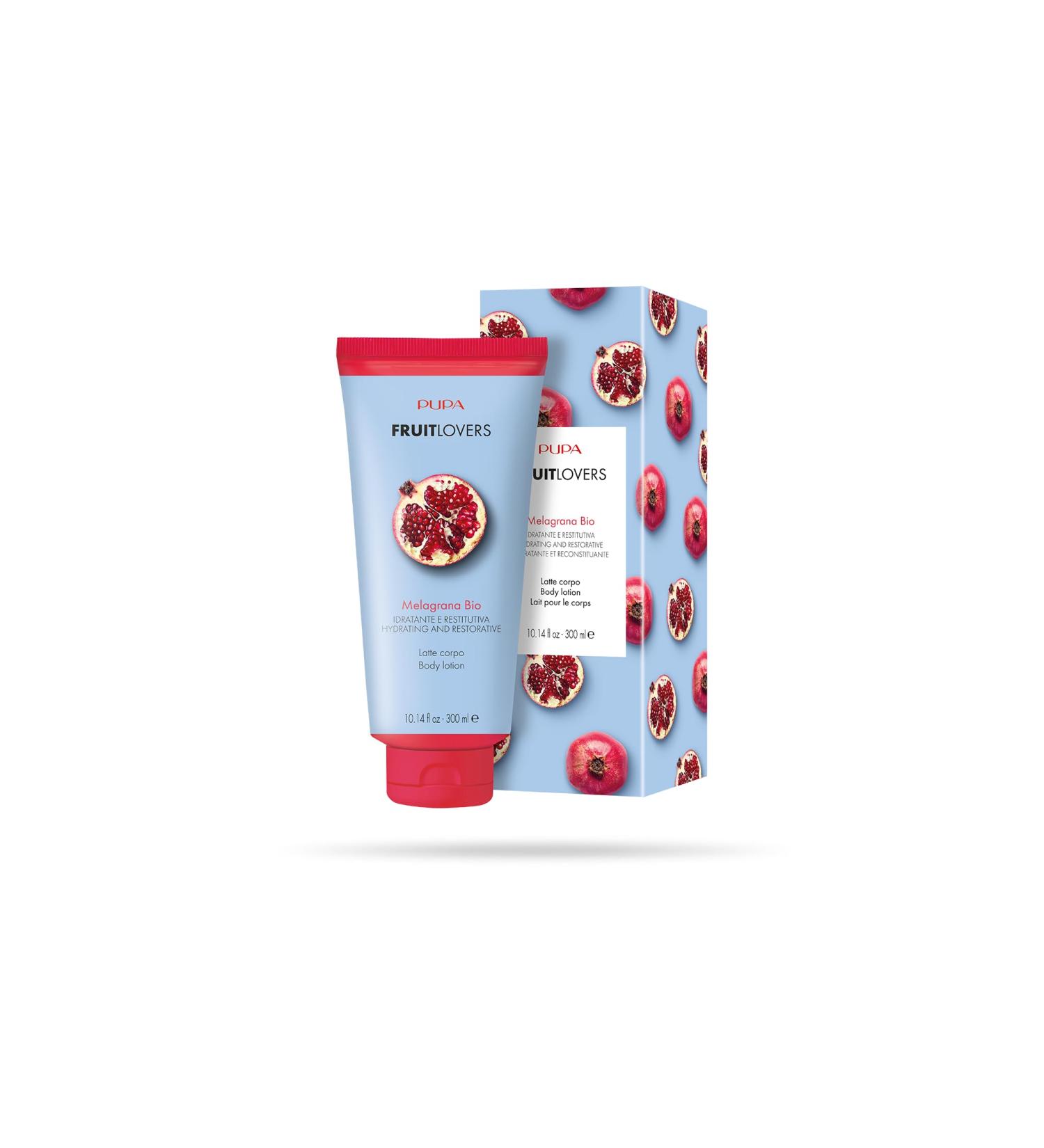 Pupa Fruit Lotion Body Lotion Pomegranate Organic Ml.300 Body Lotion