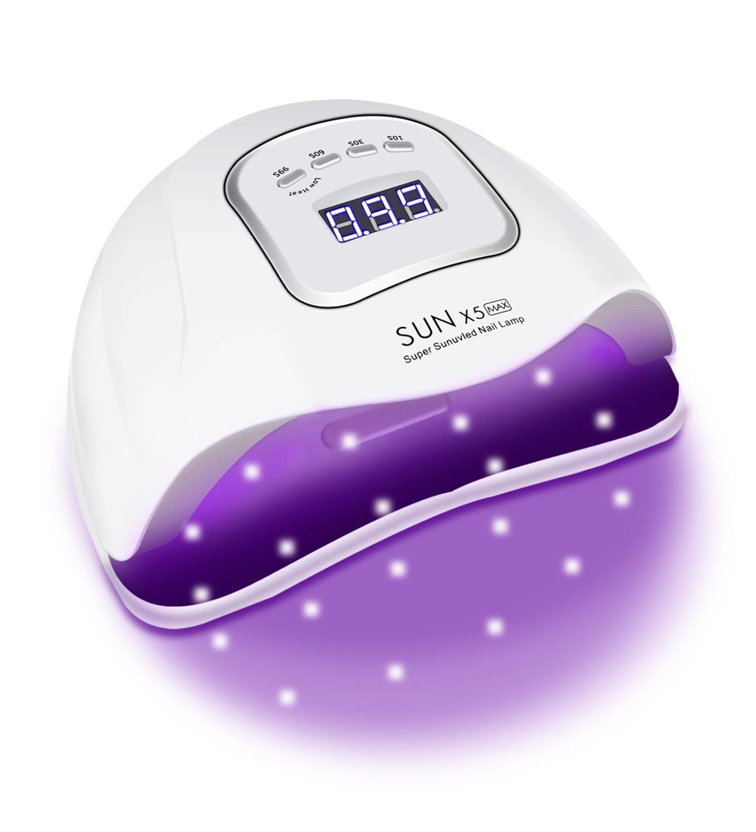 Buy LAVAED UV Nail Lamp - Professional Gel Nail Light with 4 Timer Settings & Auto Sensor - Fast Curing for Perfect Gel Nails | International Shipping - Buy Online on GoSupps.com
