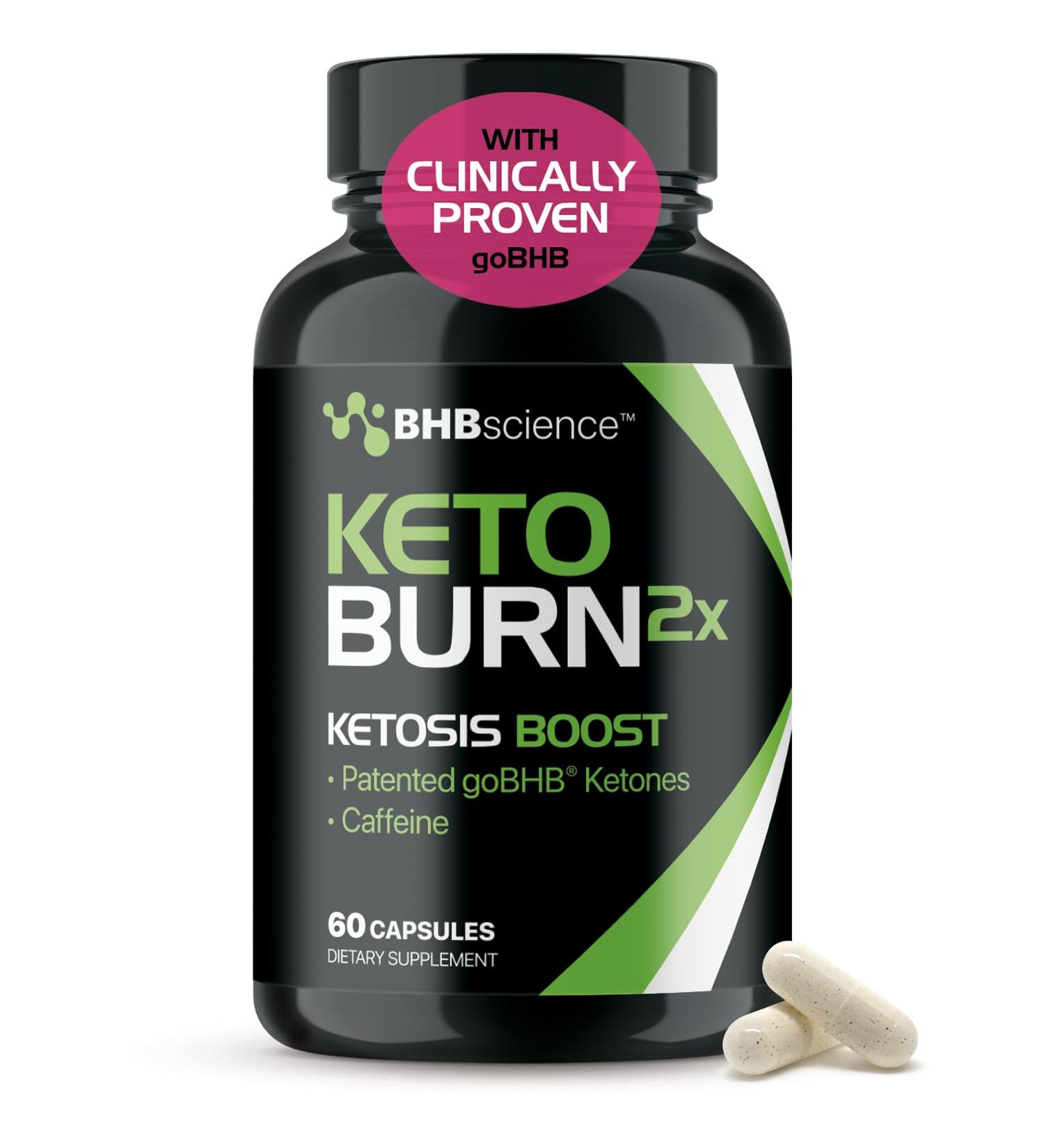 Keto BHB Exogenous Ketones Supplement - BHB Science Keto Diet Pills with Patented goBHB and Caffeine for Natural Energy Focus Body Sculpting & Ketosis Support - Vegetarian & Non-GMO (1 Month Supply) Keto 60 Count (Pack of 1) - Buy Online on GoSupps.com