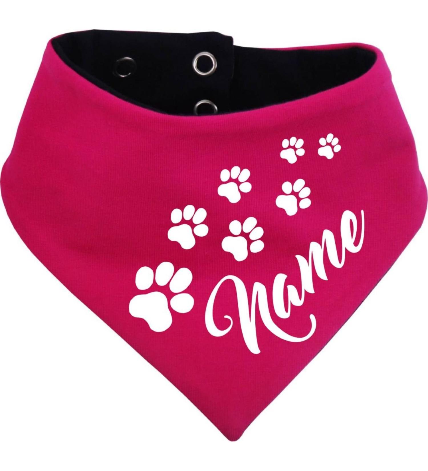 Versatile Multicolor Reversible Dog Bandana - Size 5 (Neck 52-60 cm) - Pink & Navy - Perfect for Stylish Pets - Buy Online on GoSupps.com