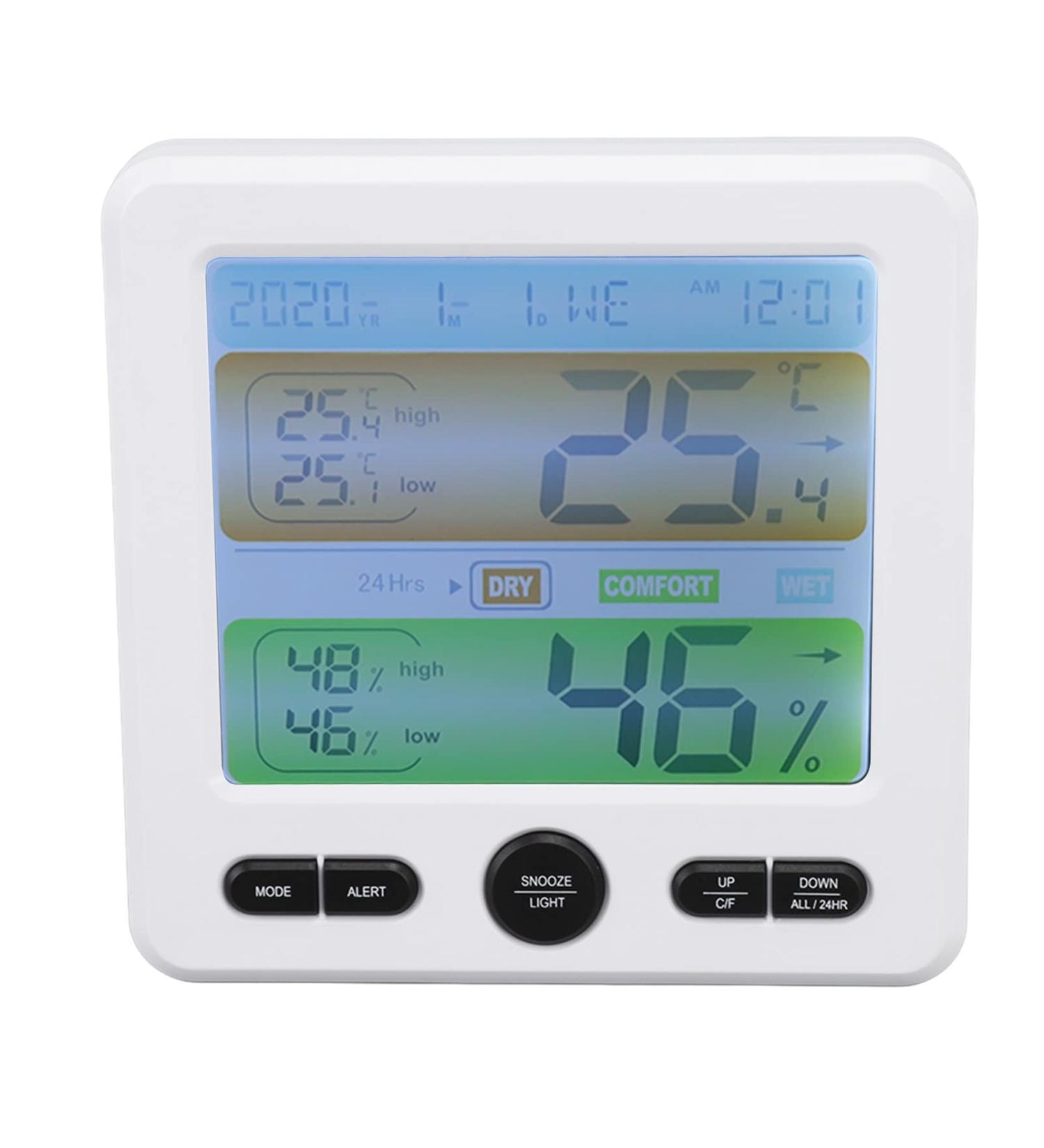 Buy Accurate Built-in Thermometer & Humidity Meter - International Shipping Available - Buy Online on GoSupps.com