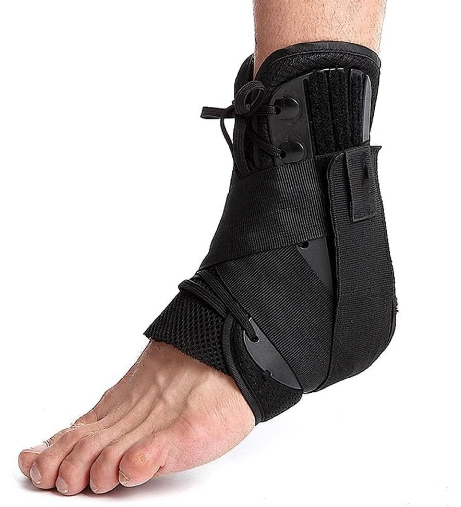 Ankle Brace for Women & Men | Compression Sleeve & Support for Plantar Fasciitis - Enhance Foot Pain Relief (Small - Buy Online on GoSupps.com