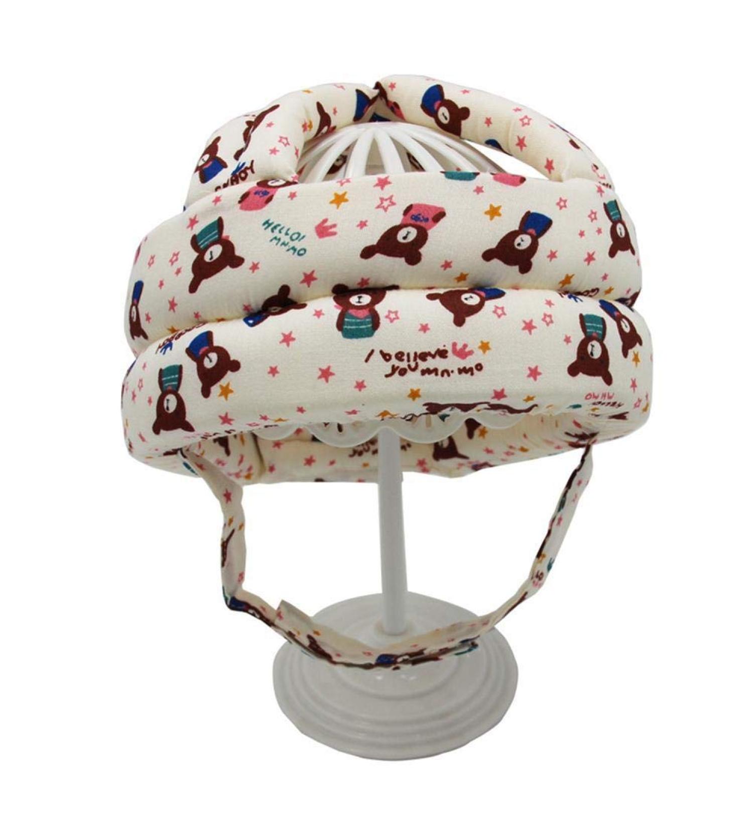 Hushui Baby Protective Helmet | Adjustable & Soft Toddler Head Protection Cap | Anti-Collision Safety Hat for Toddlers | International Shipping - Buy Online on GoSupps.com