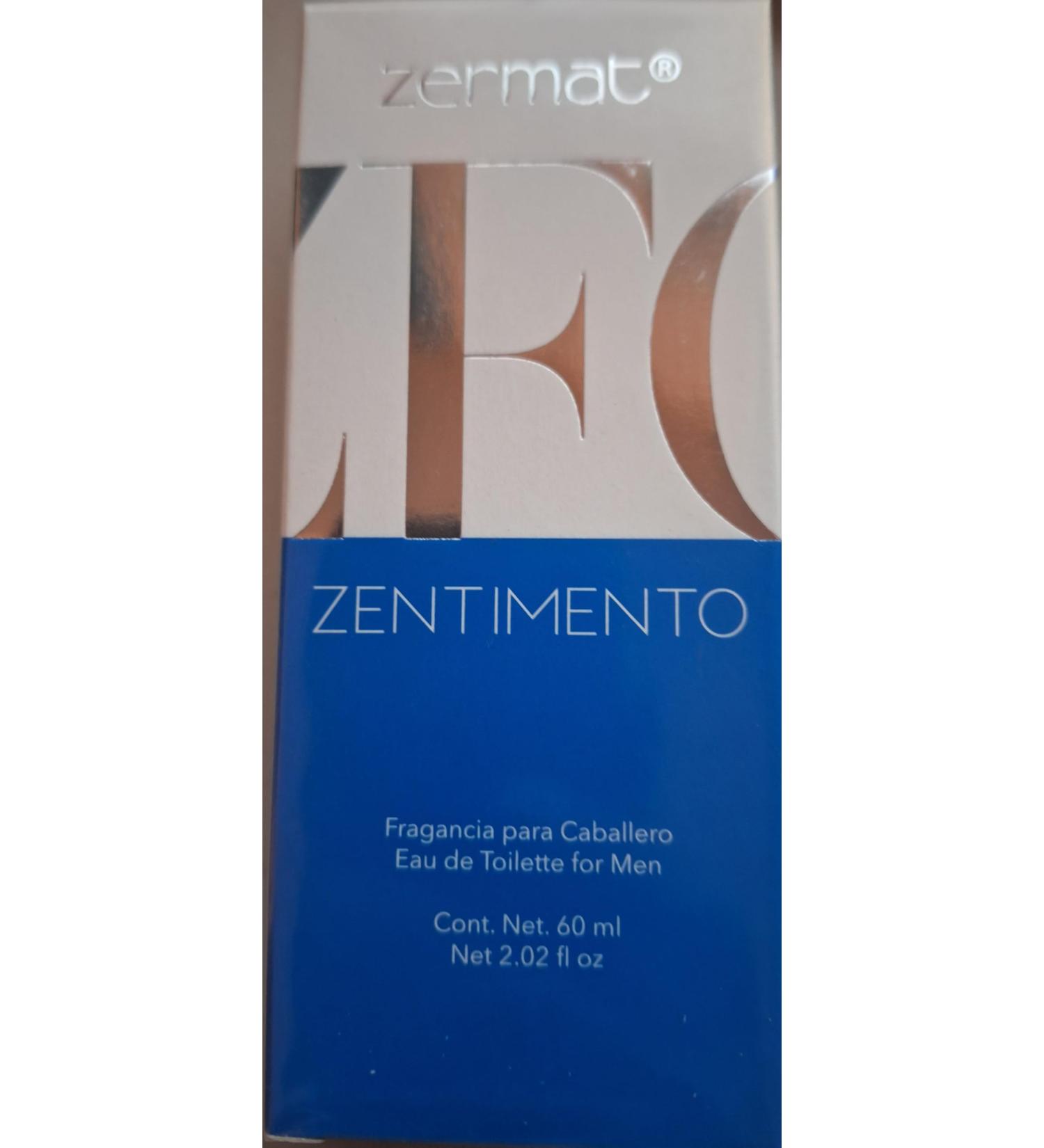 Zentimiento gallant Herbal-Fresh Scent 2 Fl. Oz. Fragrance for Men