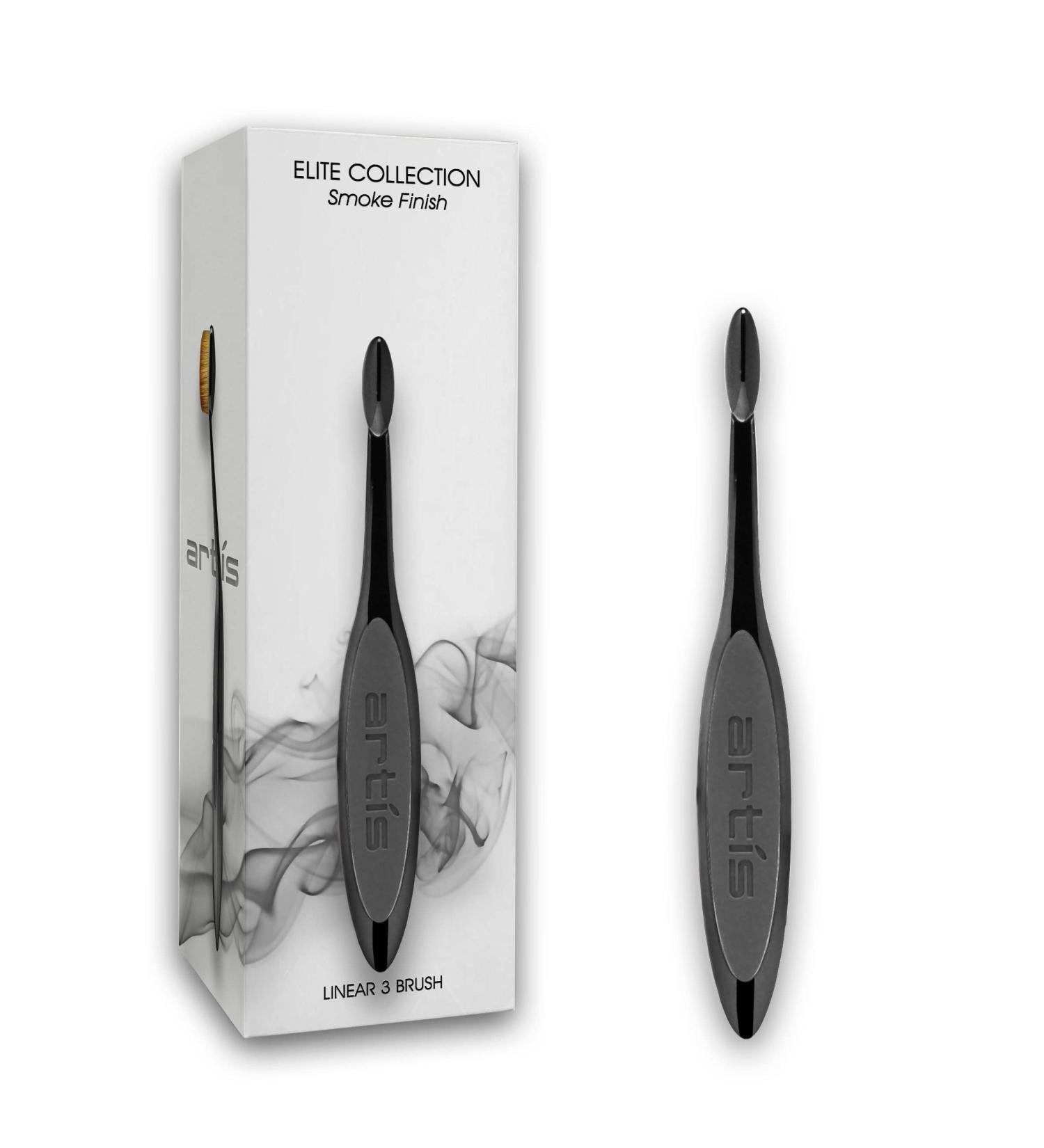 Artis Elite Linear 3 Makeup Brush | Perfect Liner for Upper/Lower Lashes | Special Effects Smoke Handle | Buy Internationally - Buy Online on GoSupps.com