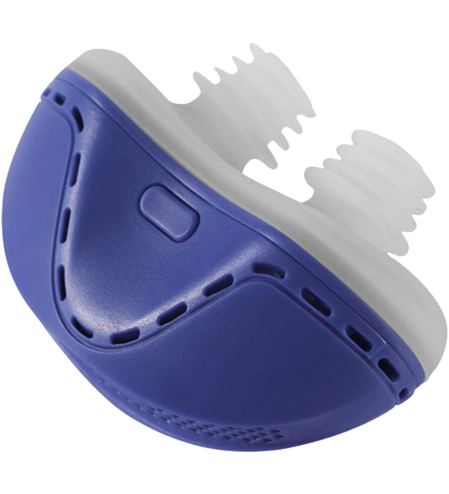 Electric Anti Snoring Stopper | Double Eddy Current Fan Design | Comfortable Sleep | Blue- 60 x 25.2 x 39mm | Snore Solution - Buy Online on GoSupps.com
