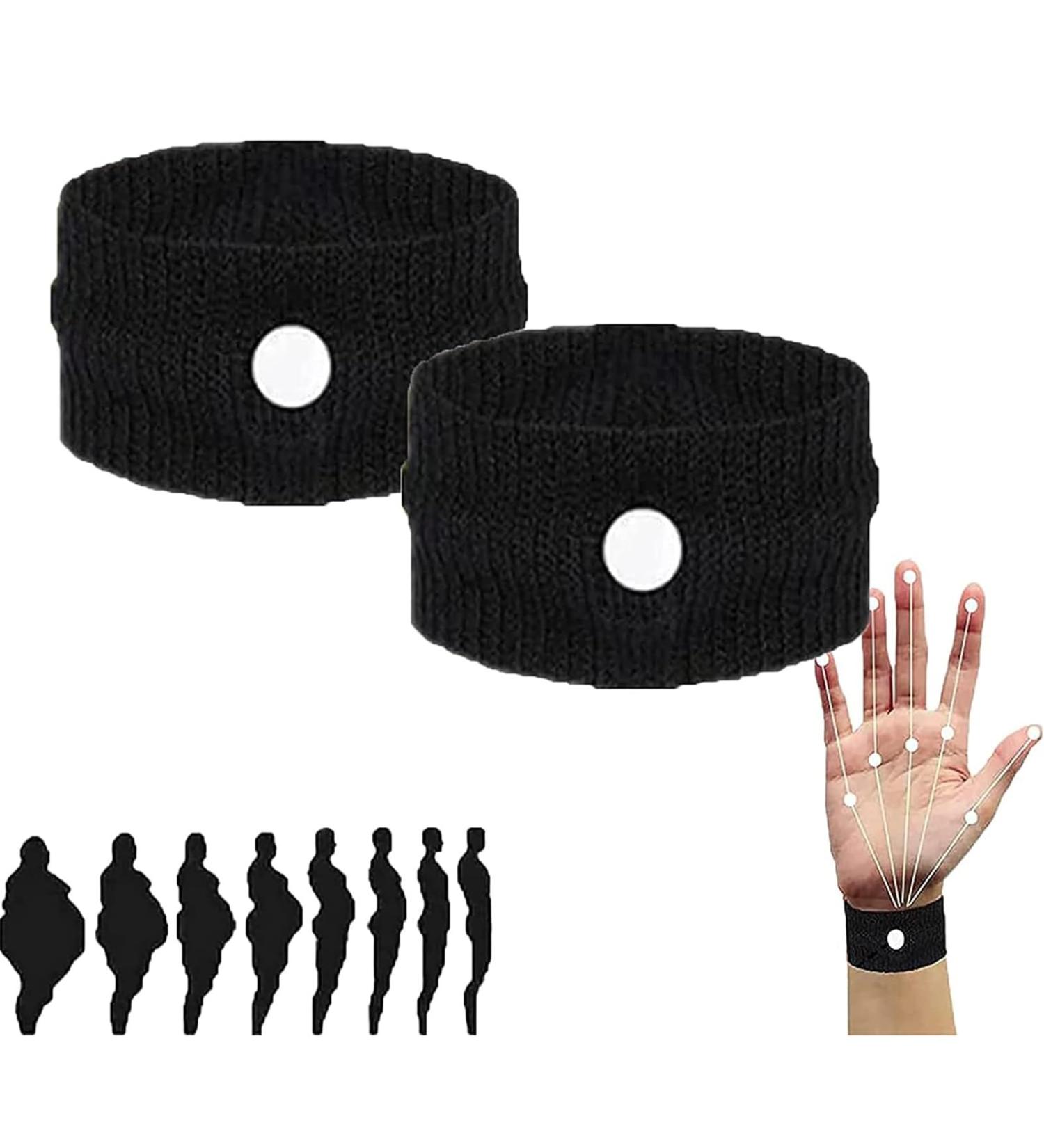 Qlasic Sugar Control Bracelet - Regulate Glucose Naturally (2 Pieces Black) | International Shipping Available - Buy Online on GoSupps.com