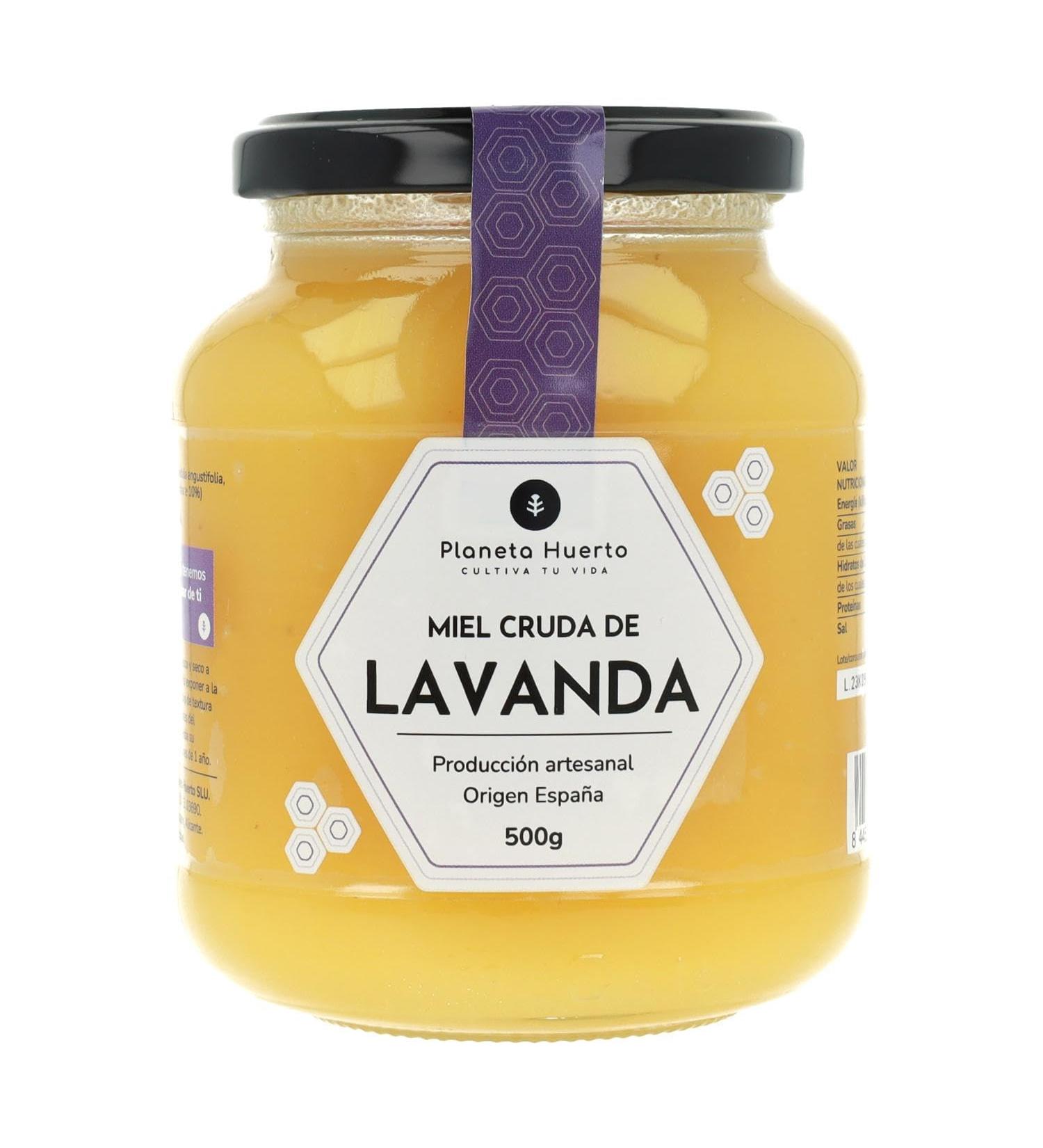 Raw lavender honey planet vegetable garden 500g - Buy Online on GoSupps.com