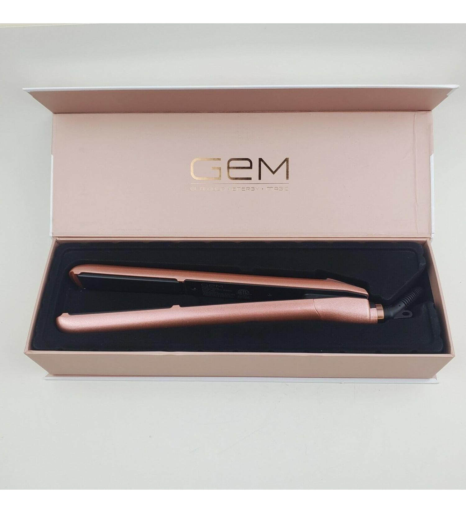 Gem Styling Iron - 1-3X Moisture Protection | Digital Pink Styling Iron for Smooth Shiny Hair - Buy Online on GoSupps.com