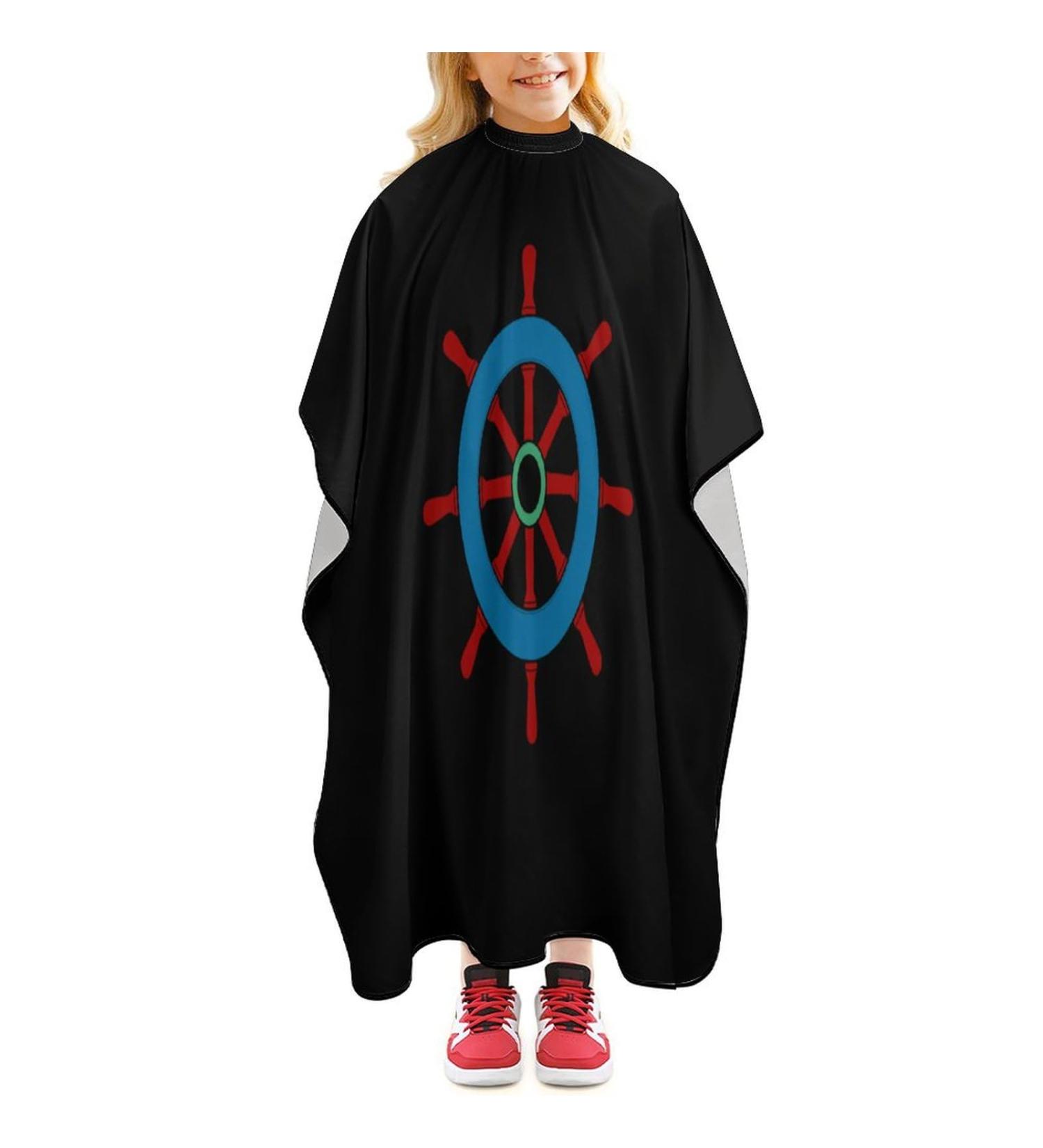 Buy Ship Boat Rudder Barber Cape - Cute Professional Hair Cutting Apron for Boys & Girls | Best Quality & Fast International Shipping - Buy Online on GoSupps.com