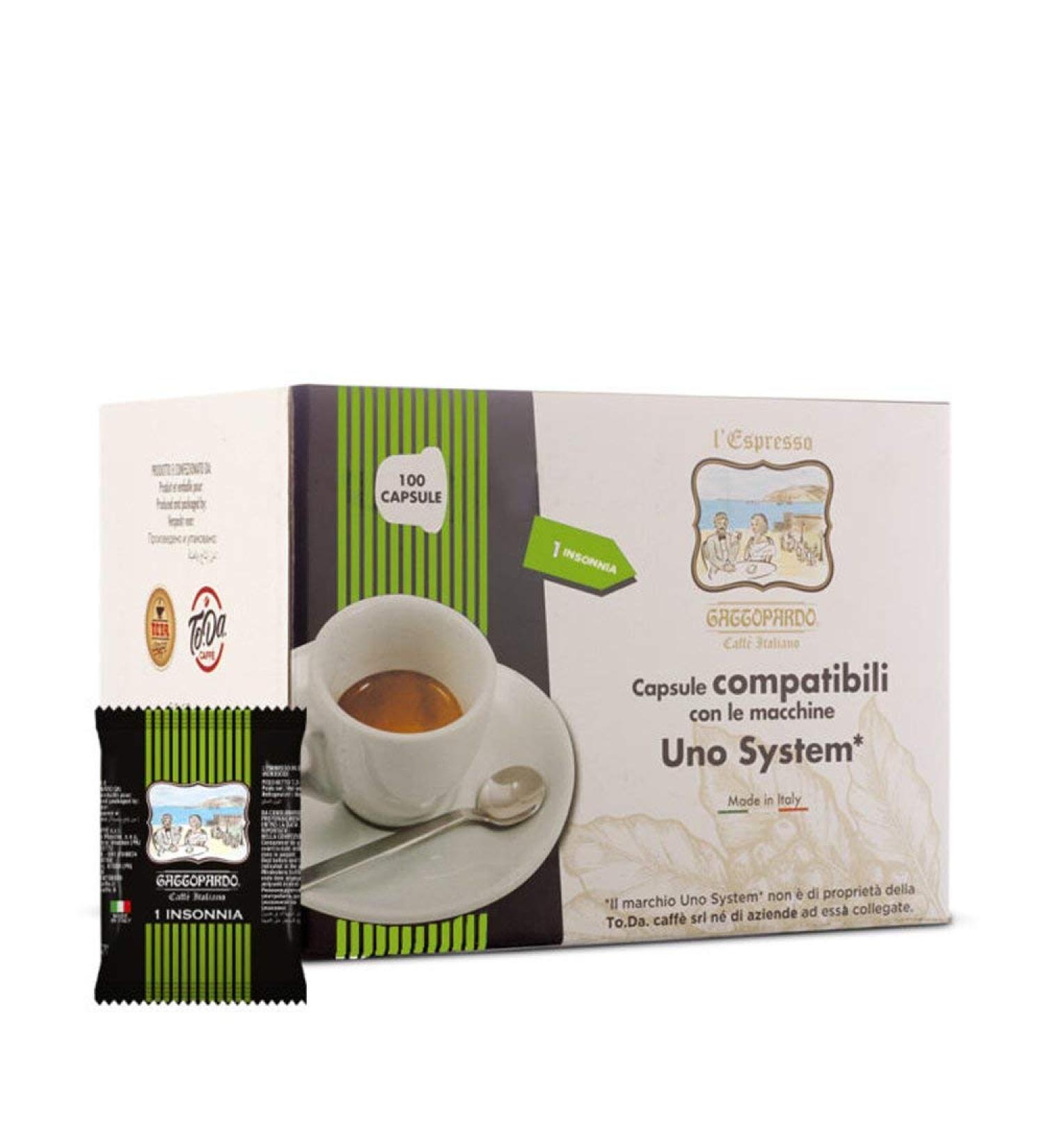GATTOPARDO Un System 200 Insomnie Ocelot Coffee Capsules