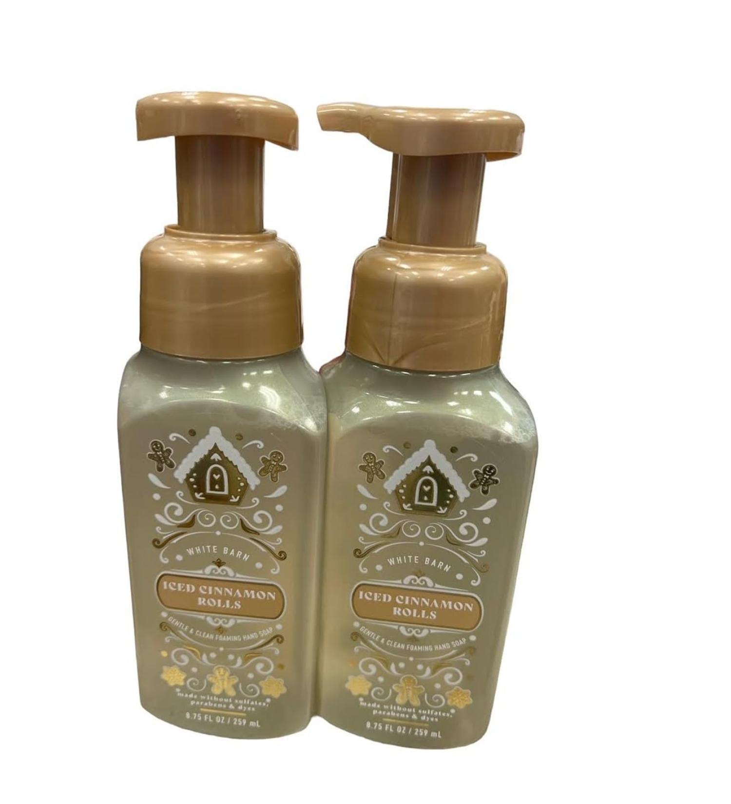 Buy Bath & Body Works Foaming Hand Soap - Iced Cinnamon Rolls (2pk) | International Shipping Available - Buy Online on GoSupps.com