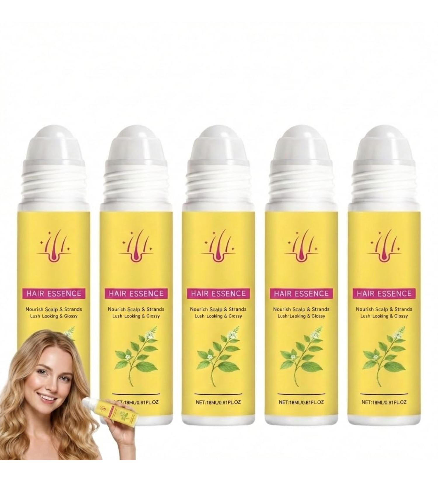 Roll-On Lot de 5 s rums capillaires pour soin quotidien des cheveux - S rum nourrissant pour cheveux doux et non gras 5 pi ces. - Buy Online on GoSupps.com