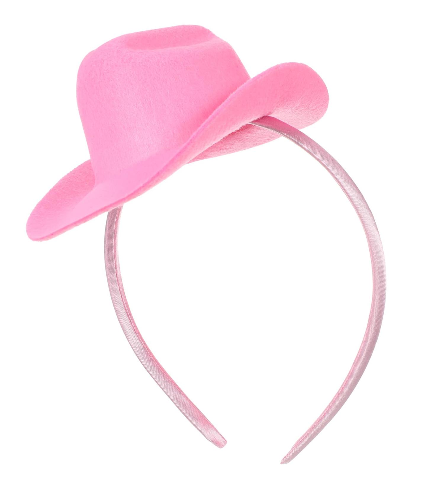 Healeved Cowboy Hat Headband Mini Cowgirl Hats Party Headband Cosplay Headbands For Party Dress Up Carnival - Buy Online on GoSupps.com