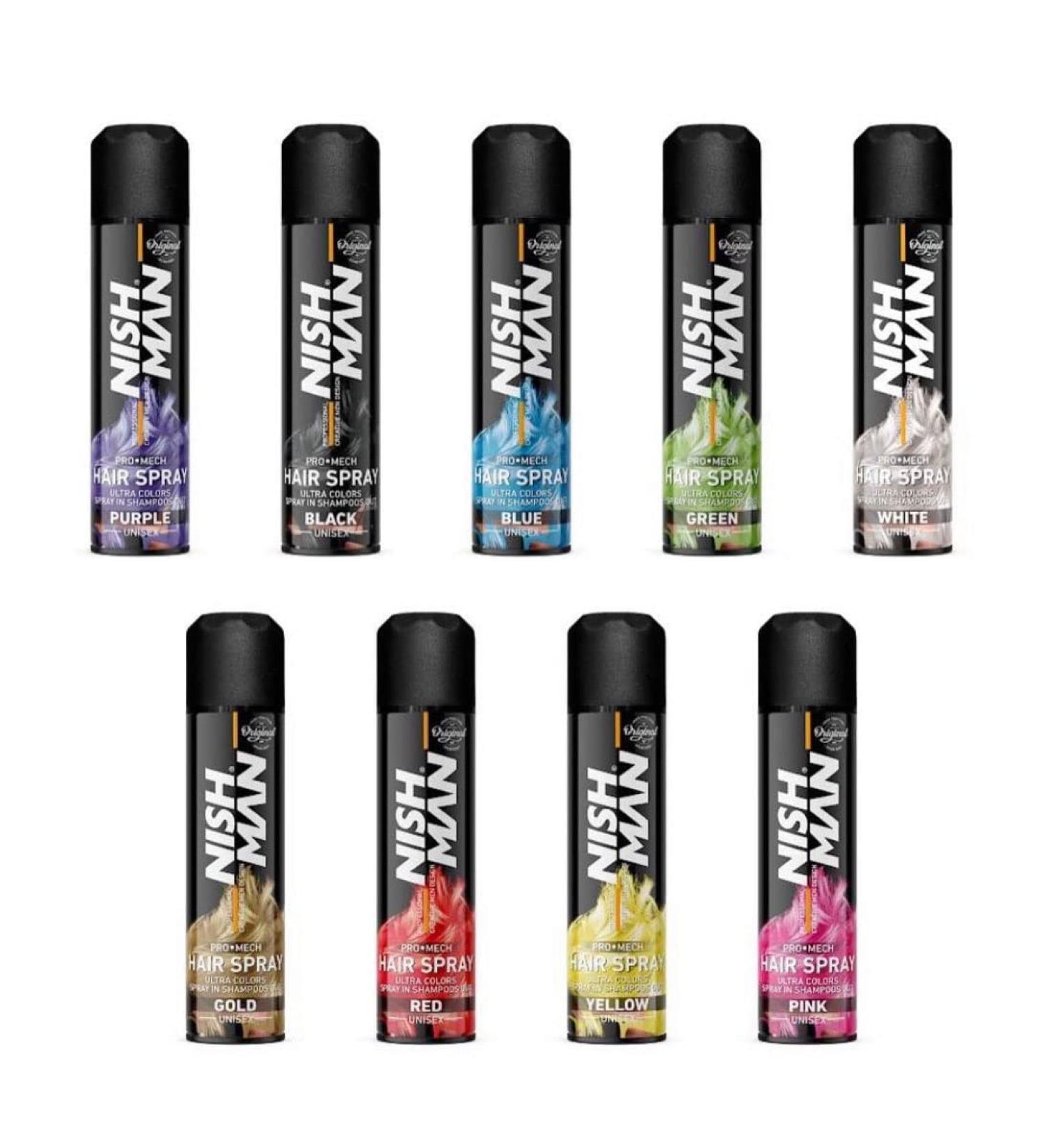 Nishman Hair Coloring Mech Spray Green Green - Buy Online on GoSupps.com