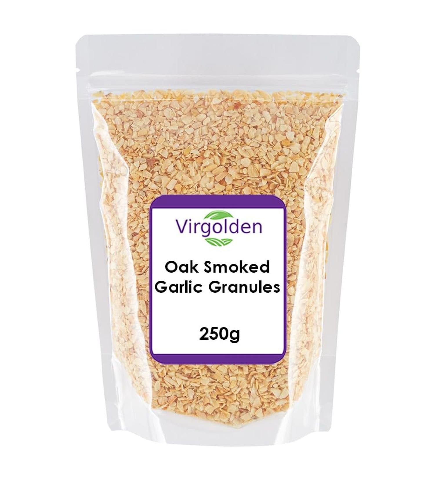 Oak Smoked Garlic Granules 250g by Virgolden