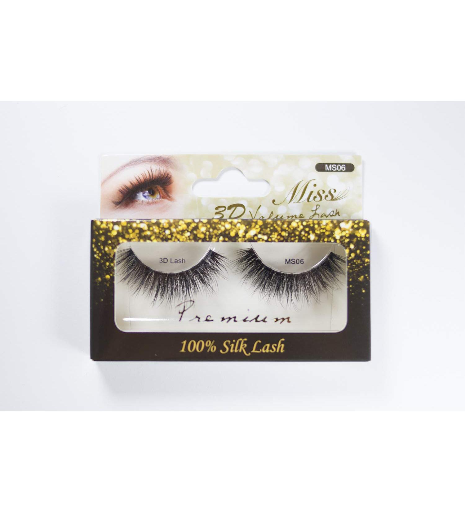 4 Pairs Miss 3D Volume Tapered False Eyelash Extension MS06 - Buy Online on GoSupps.com
