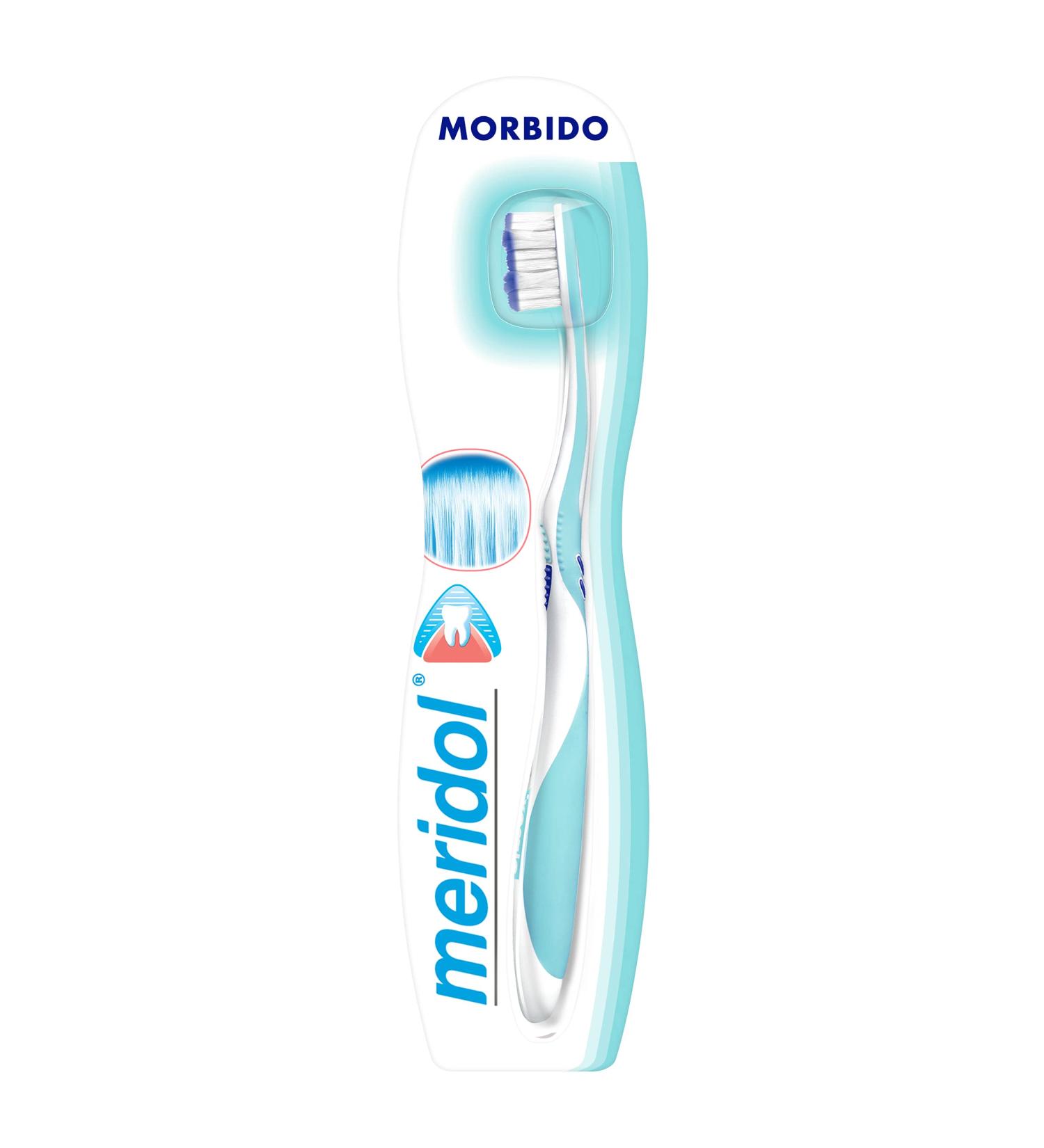 Meridol Gum Protection Toothbrush - Soft with Microfine Bristles for Effective Plaque Removal & Gum Care - Buy Online on GoSupps.com