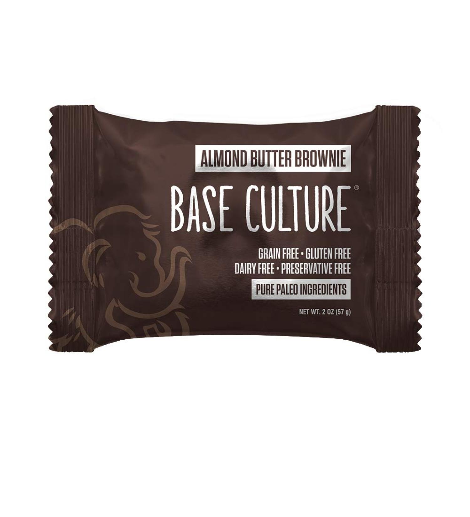 Base Culture Almond Butter Brownies | 100% Paleo Certified  All Natural  Gluten Free  Grain Free  Non GMO  Dairy Free  Soy Free | 2.2oz  10 Count 2 Ounce (Pack of 10) - Buy Online on GoSupps.com