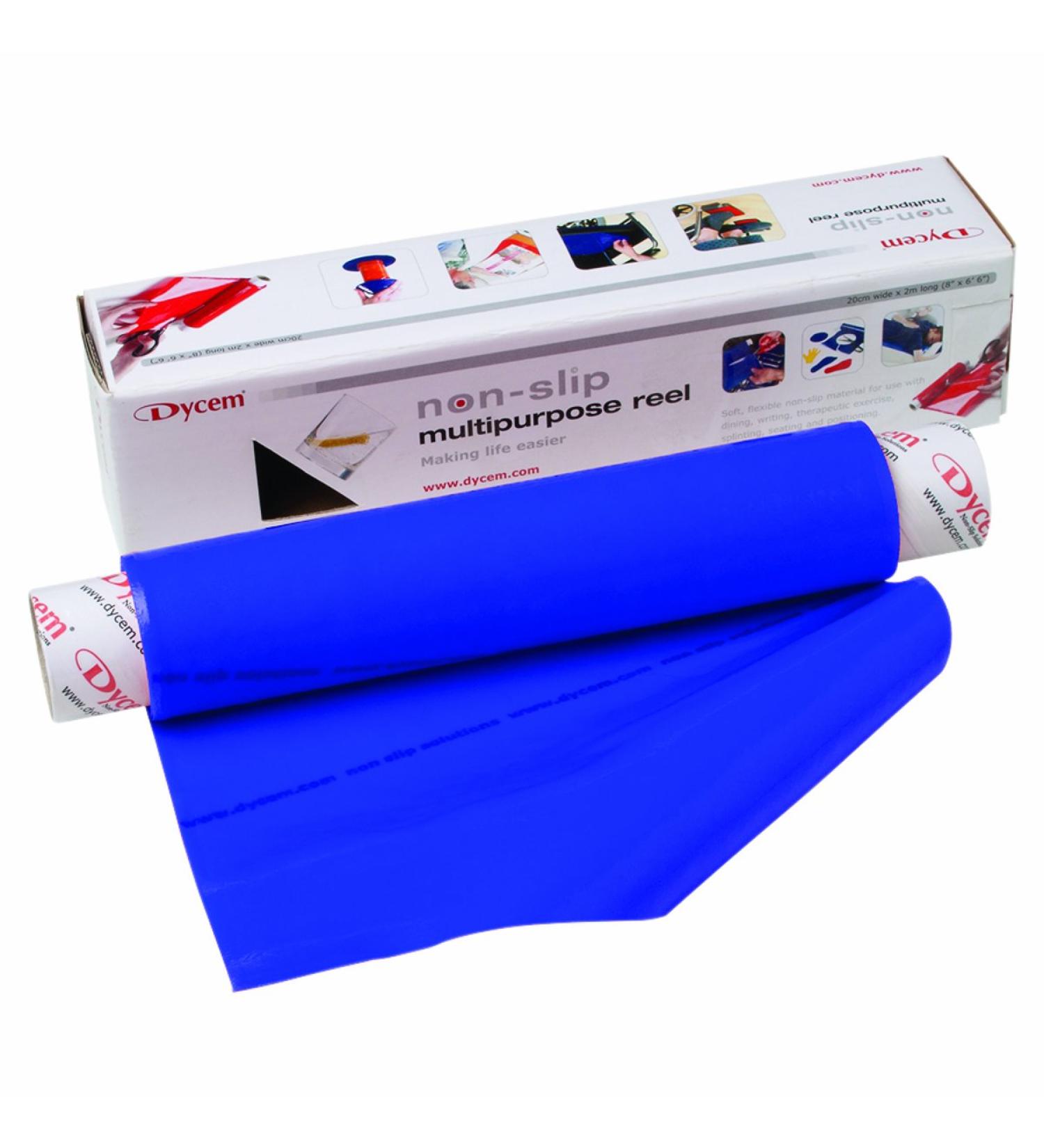 Dycem Non-Slip Material Roll, Blue, 16" X 6.5 ft
