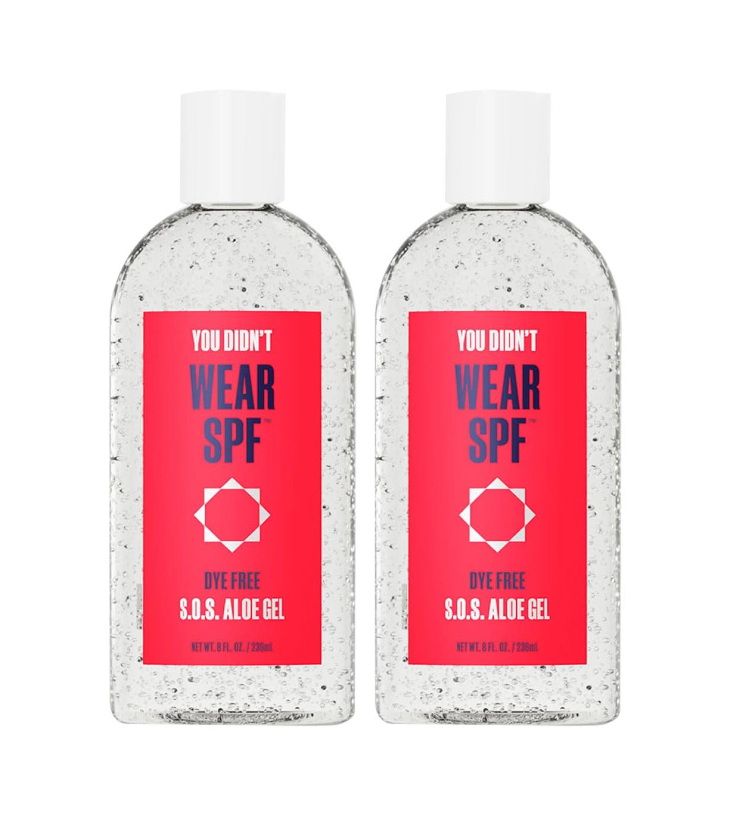 S.O.S Aloe Gel - 97% Pure Aloe for Soothing & Hydrating Skin | Post-Sun & Post-Shave Relief | International Shipping Available - Buy Online on GoSupps.com